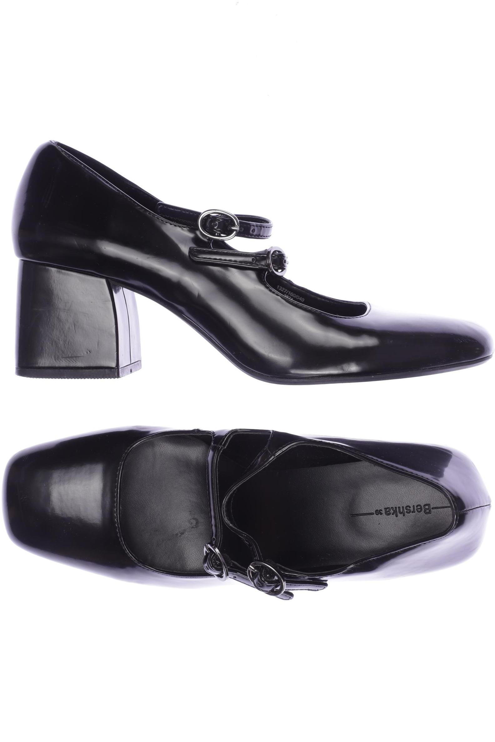 

bershka Damen Pumps, schwarz, Gr. 39