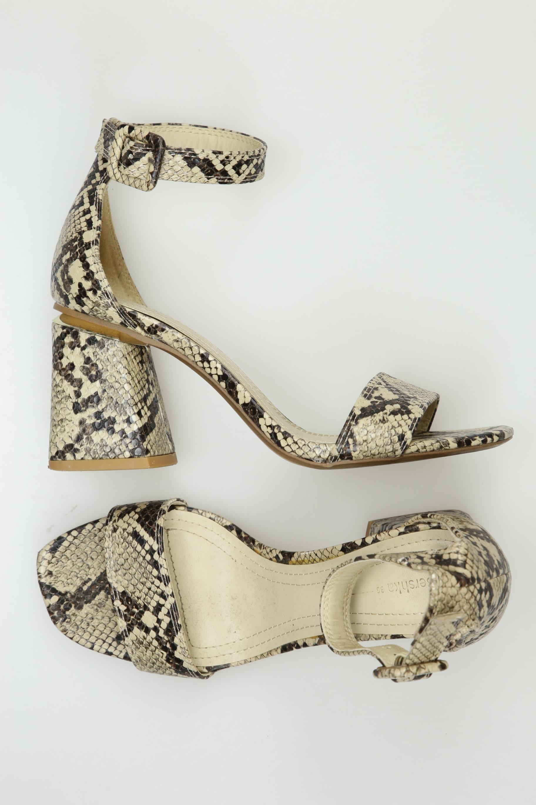 

bershka Damen Pumps, beige, Gr. 36
