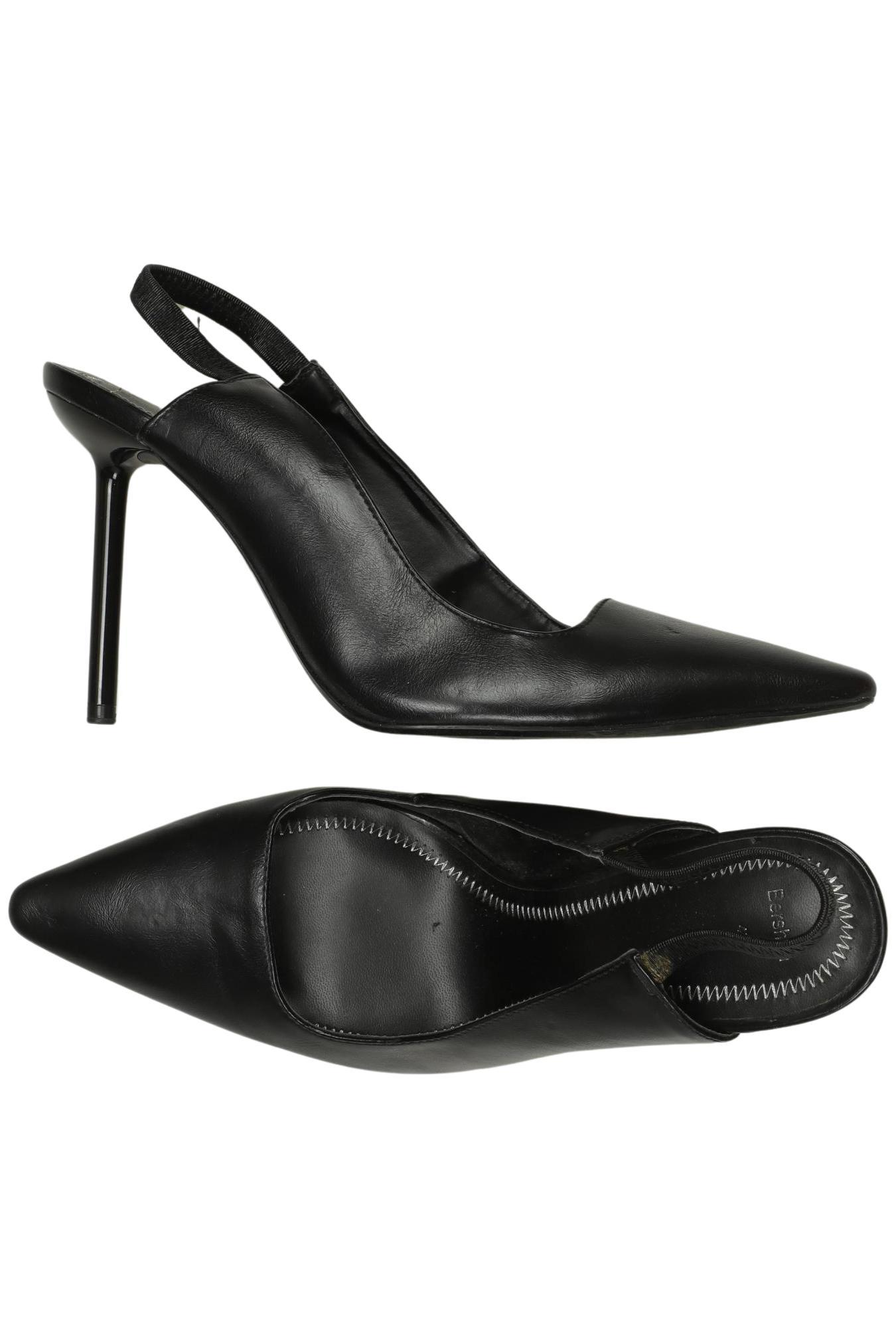

bershka Damen Pumps, schwarz, Gr. 41