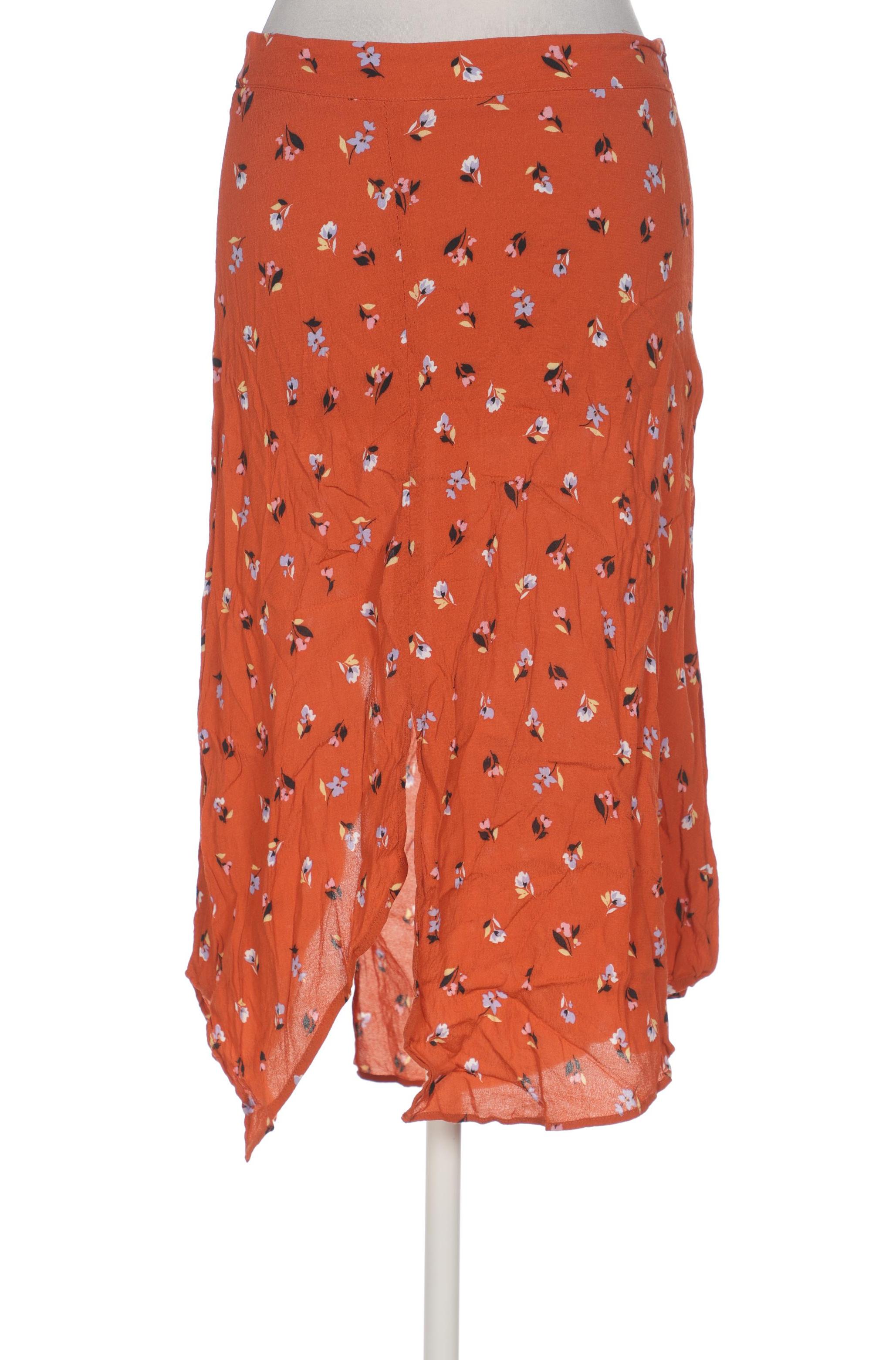 

bershka Damen Rock, orange, Gr. 38
