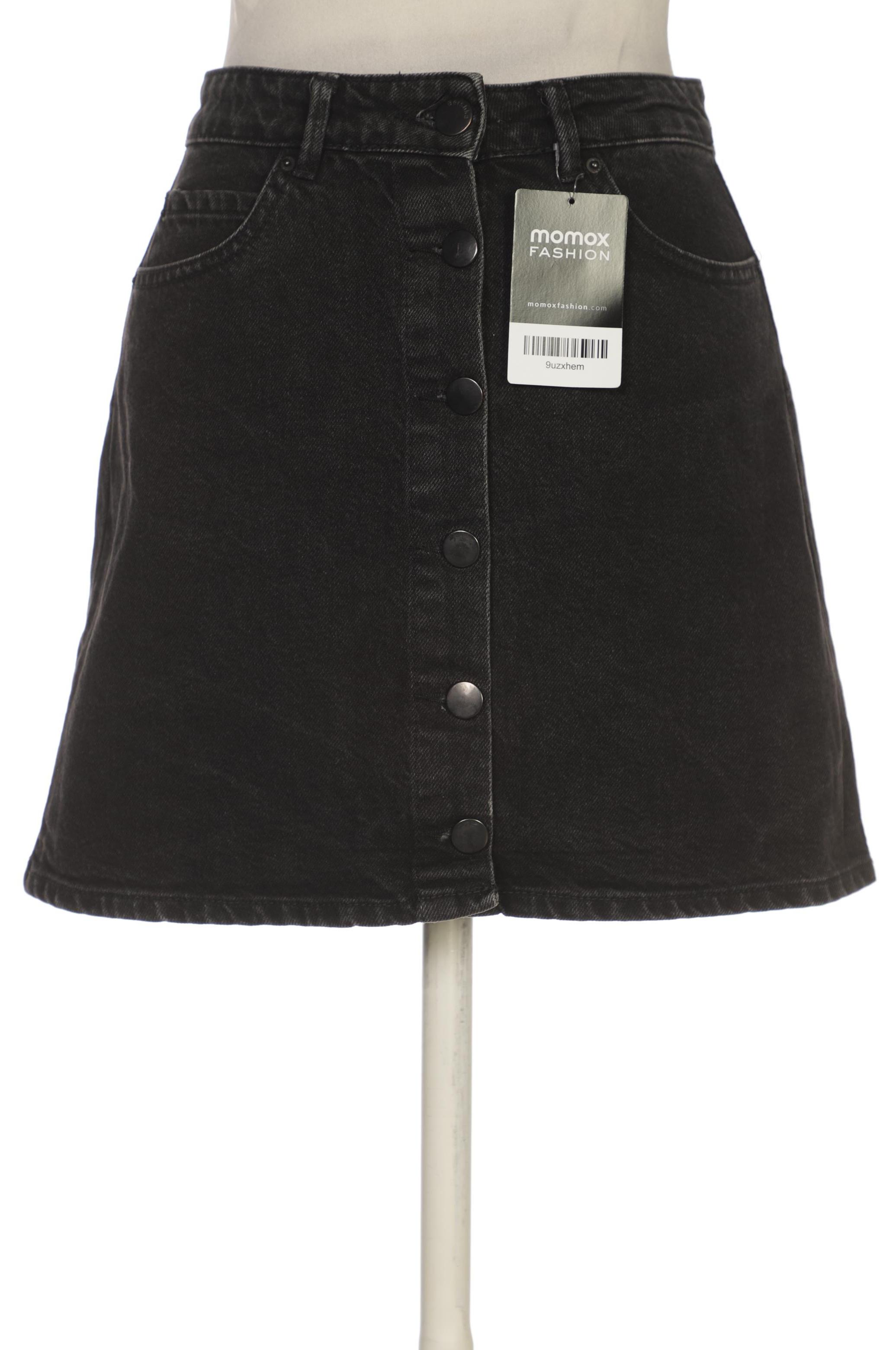 

bershka Damen Rock, schwarz, Gr. 34