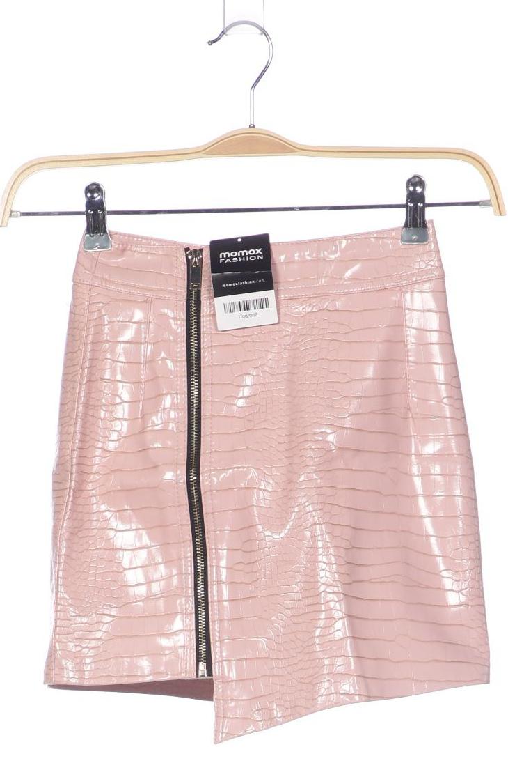 

bershka Damen Rock, pink, Gr. 34
