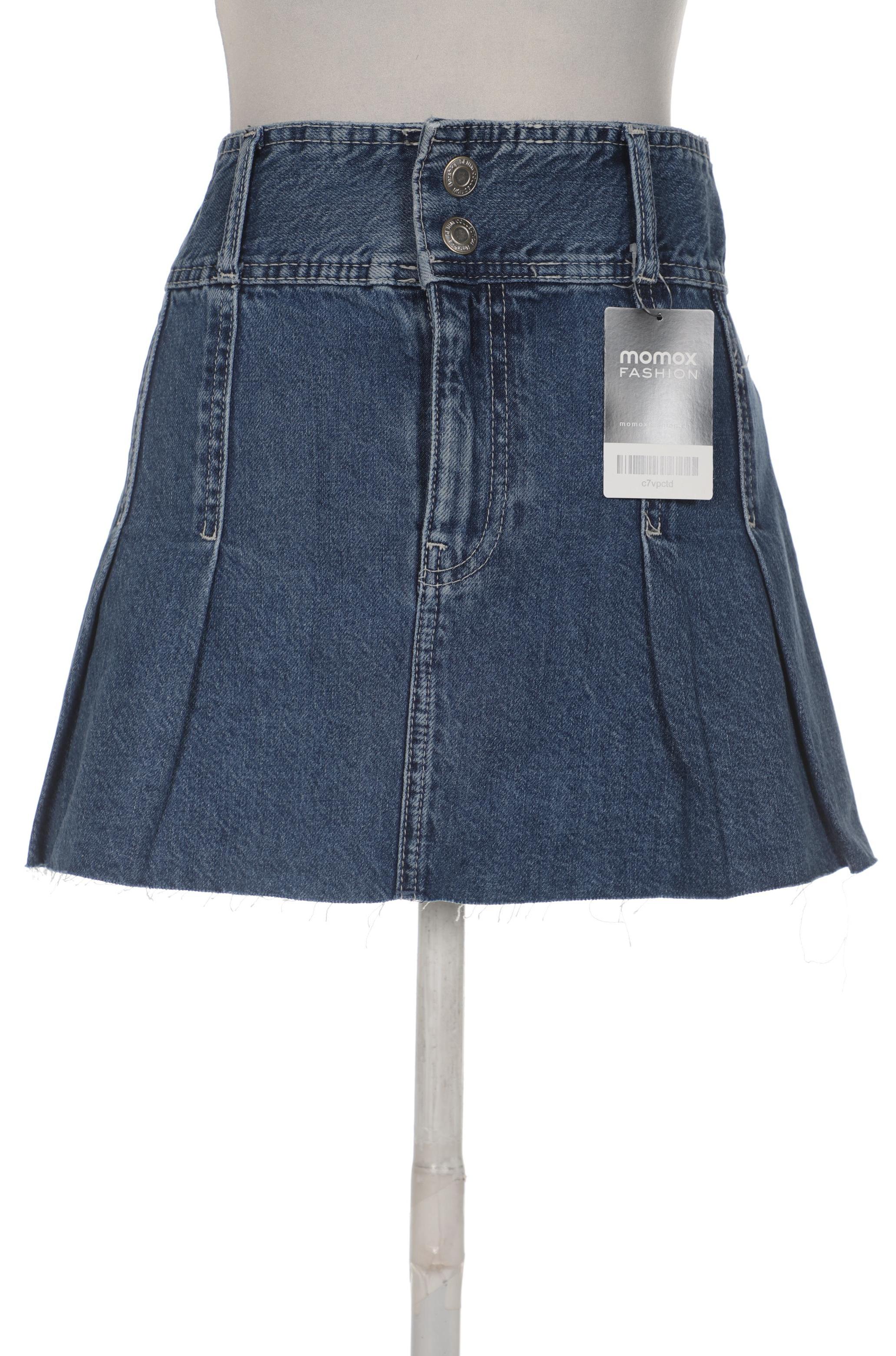 

bershka Damen Rock, blau, Gr. 38