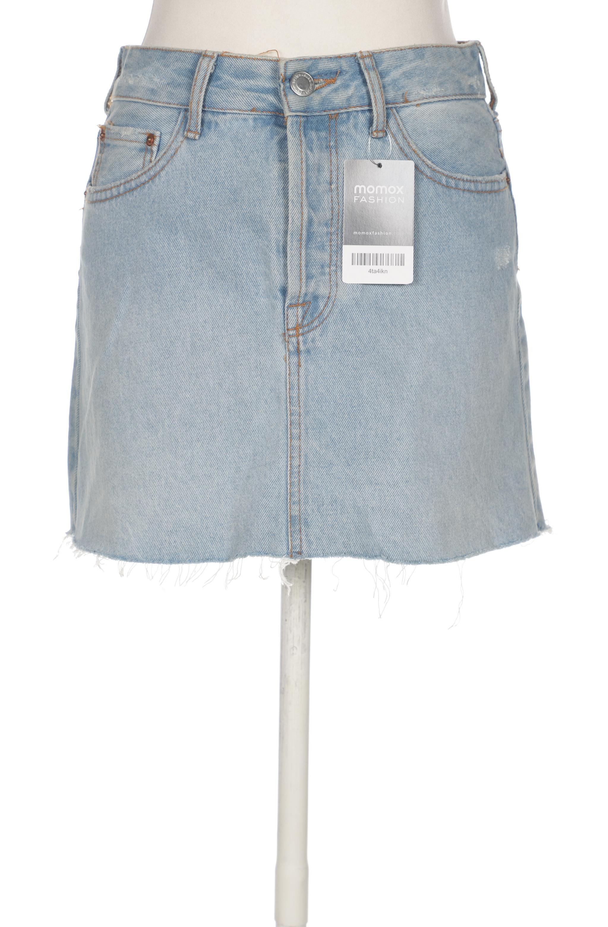 

bershka Damen Rock, blau, Gr. 36