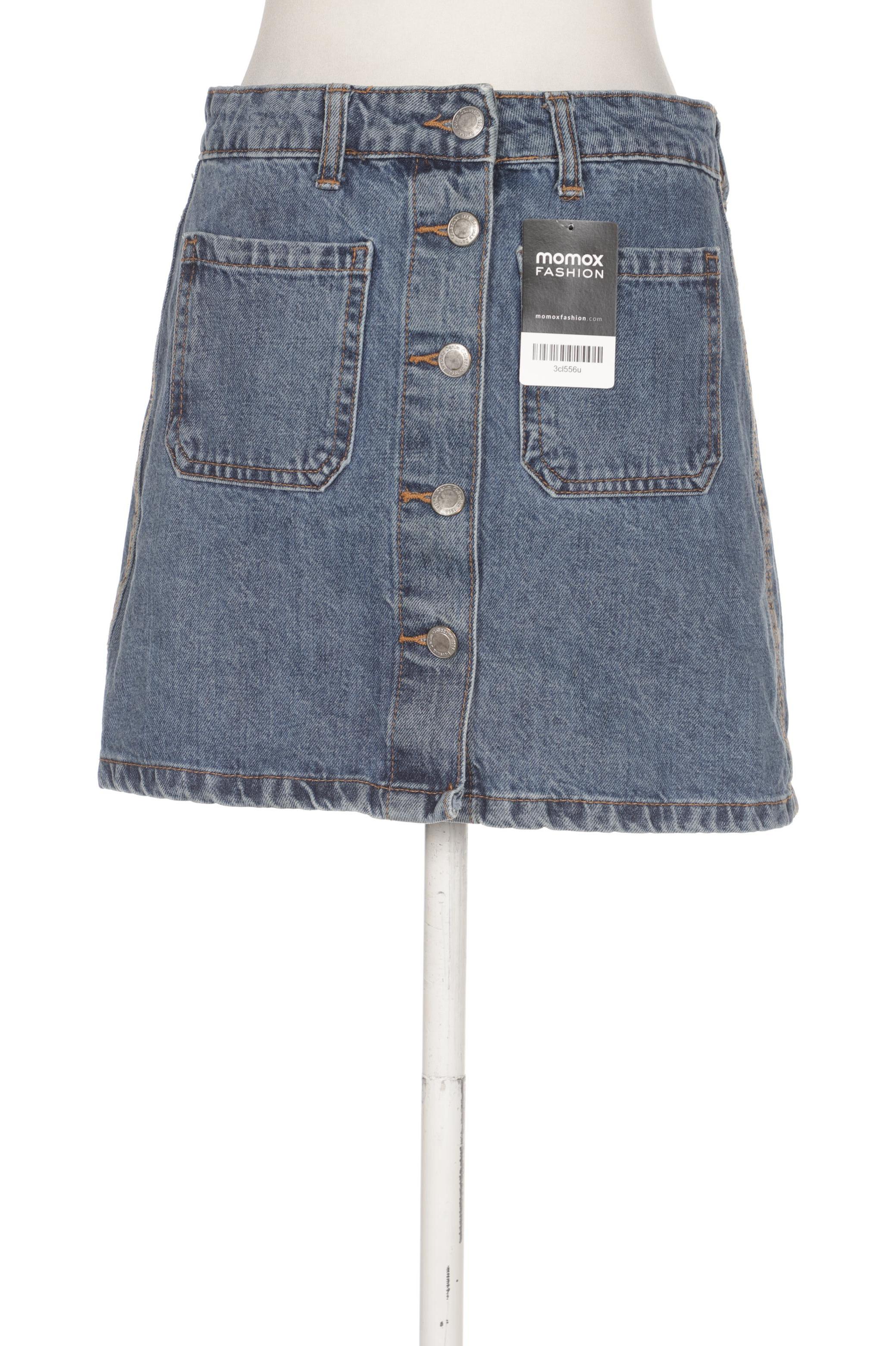

bershka Damen Rock, blau, Gr. 36