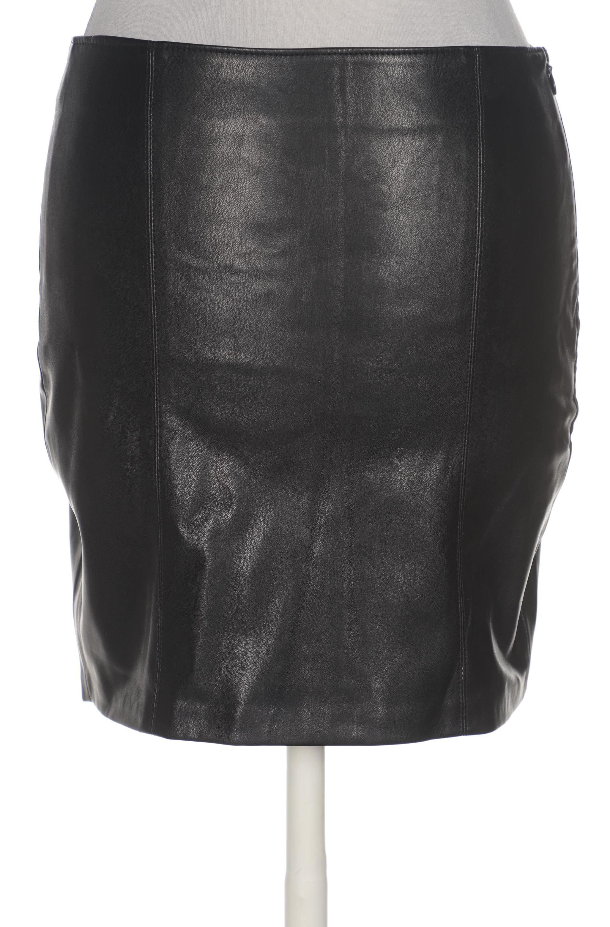 

bershka Damen Rock, schwarz, Gr. 34