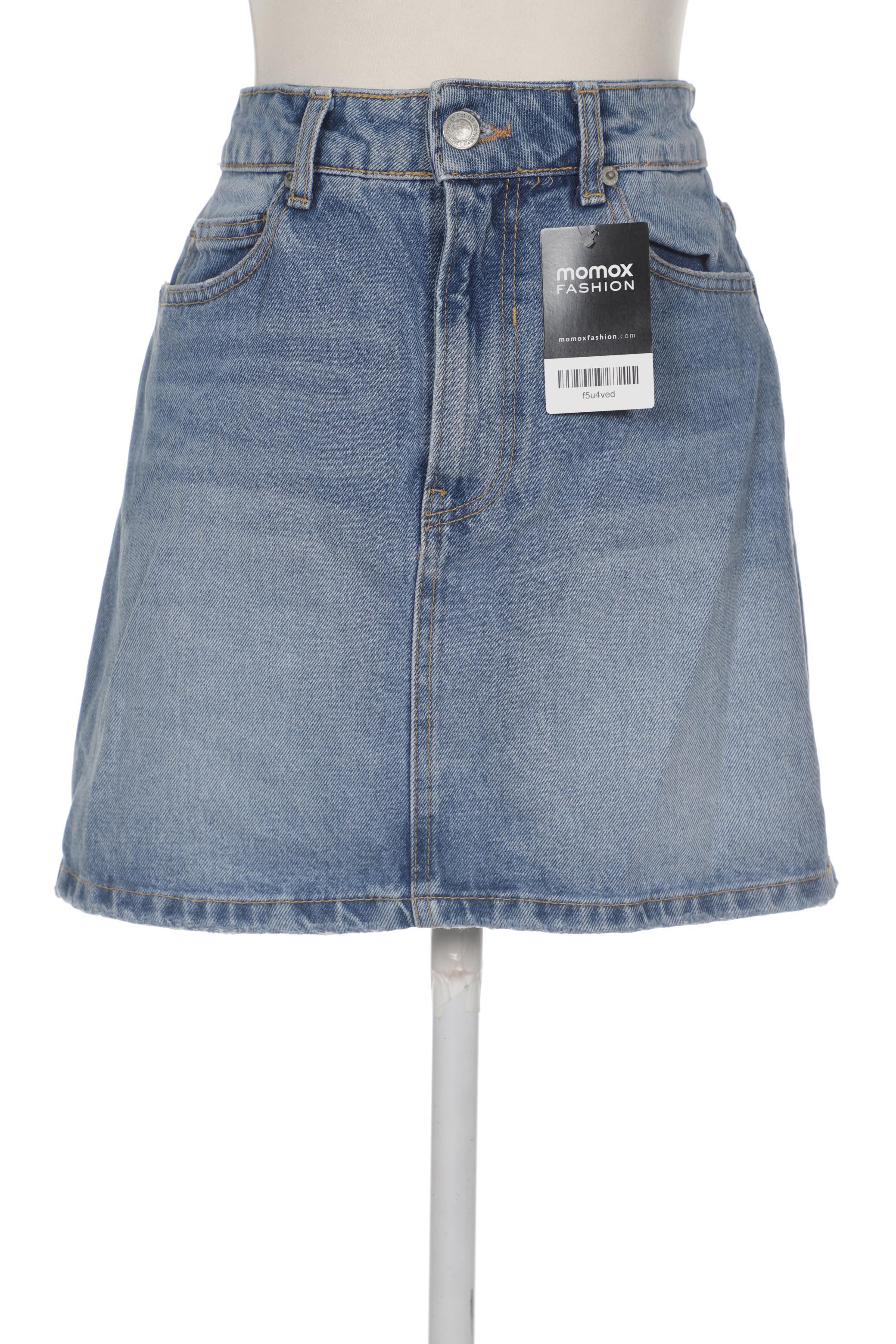 

bershka Damen Rock, blau, Gr. 36