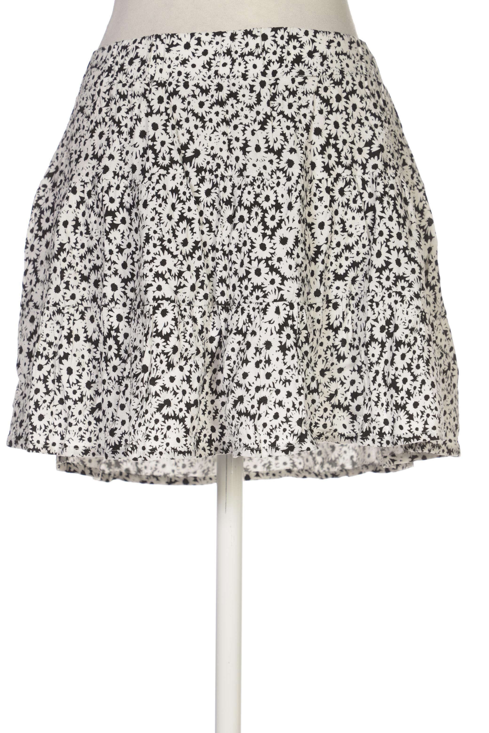 

bershka Damen Rock, weiß, Gr. 36