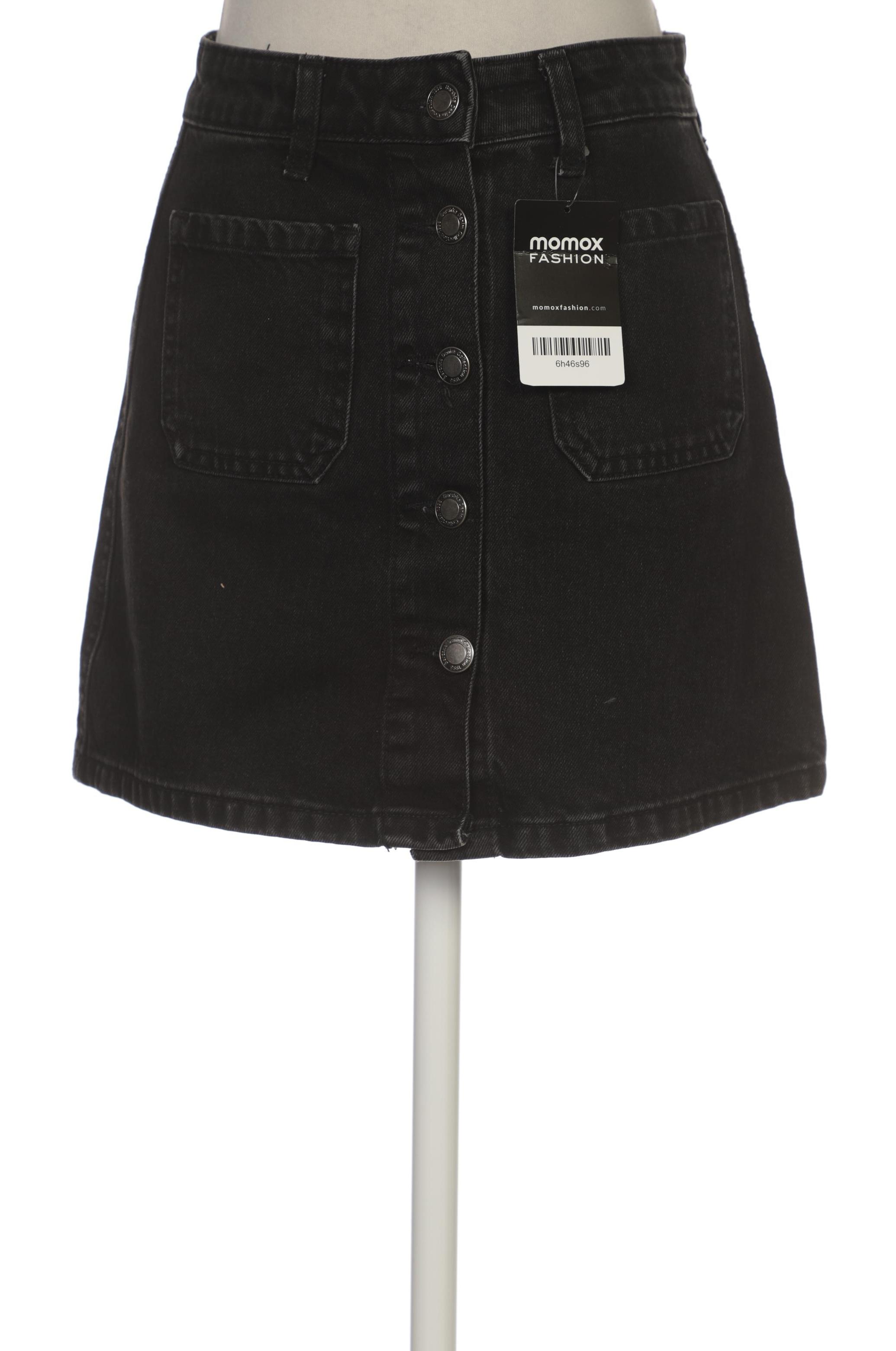 

bershka Damen Rock, schwarz, Gr. 32