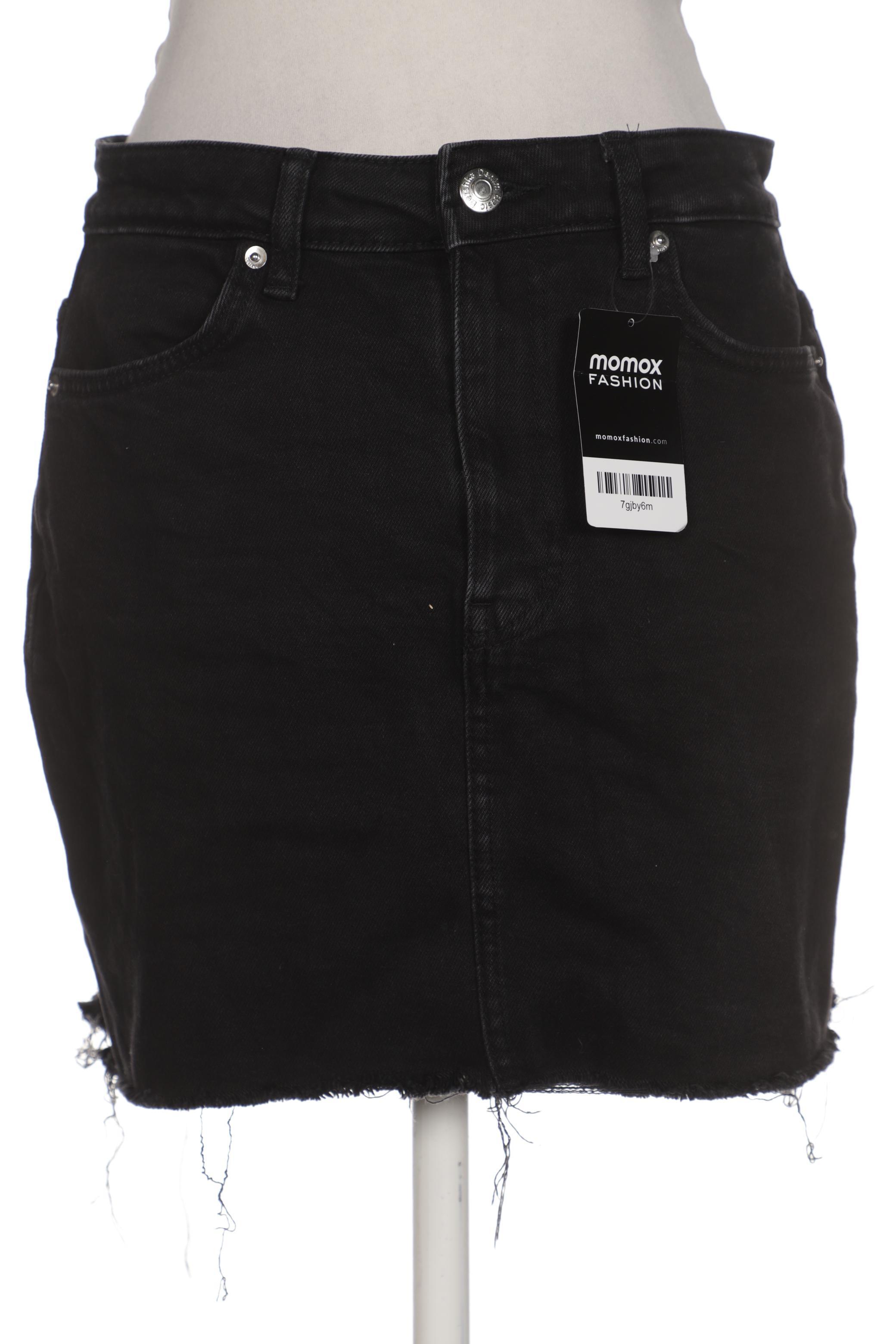 

bershka Damen Rock, schwarz, Gr. 38