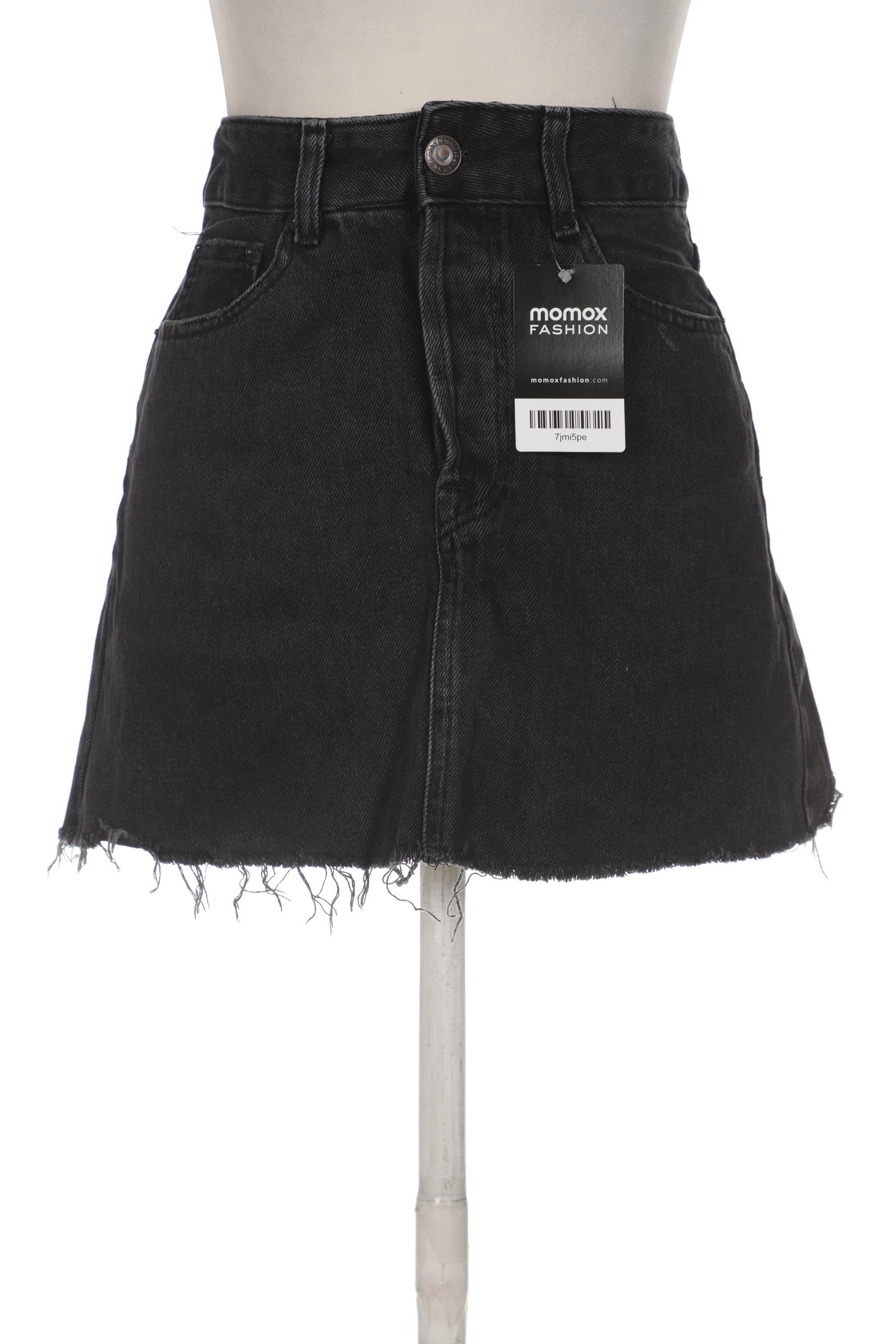 

bershka Damen Rock, schwarz