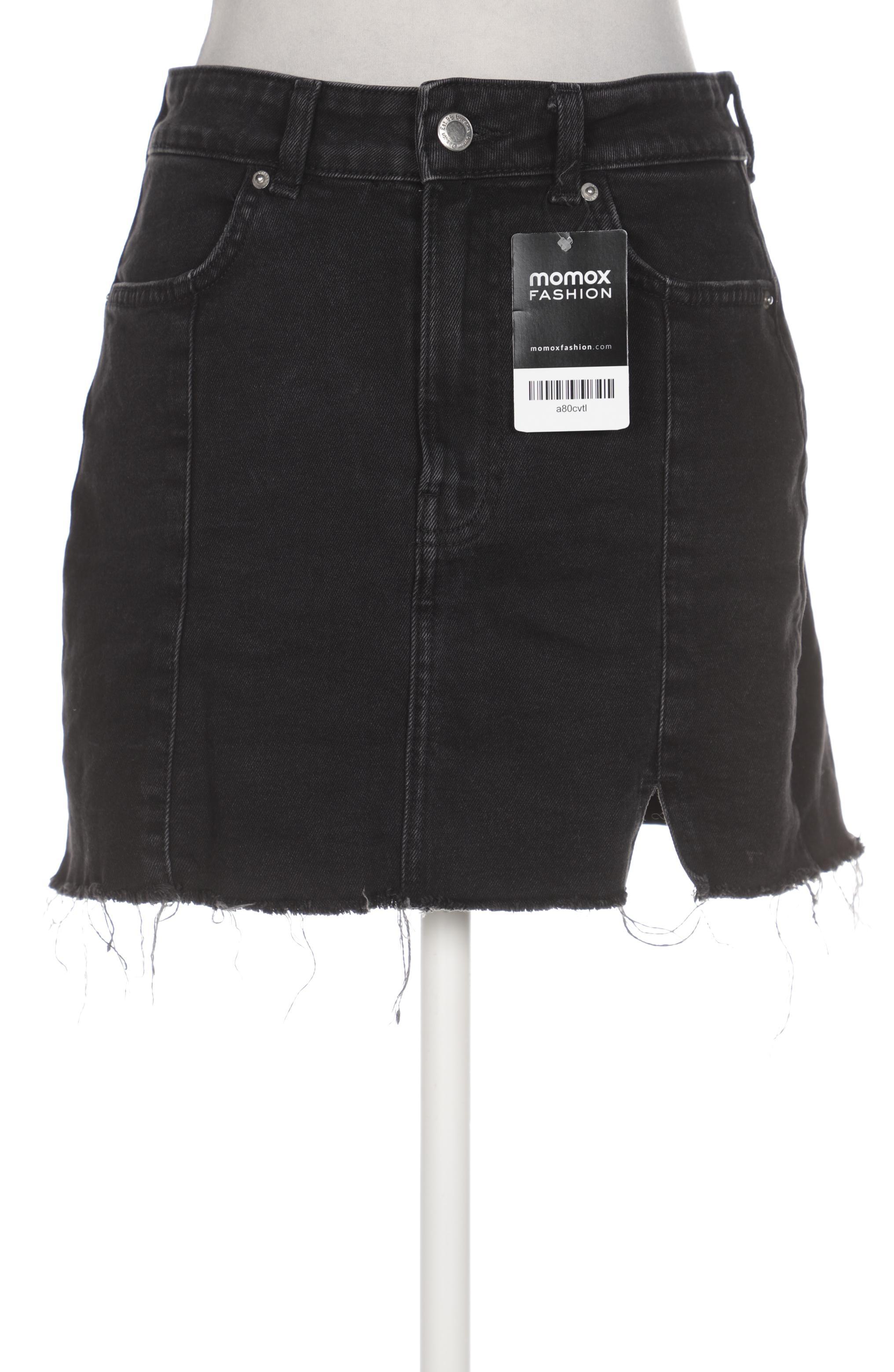 

bershka Damen Rock, schwarz, Gr. 36