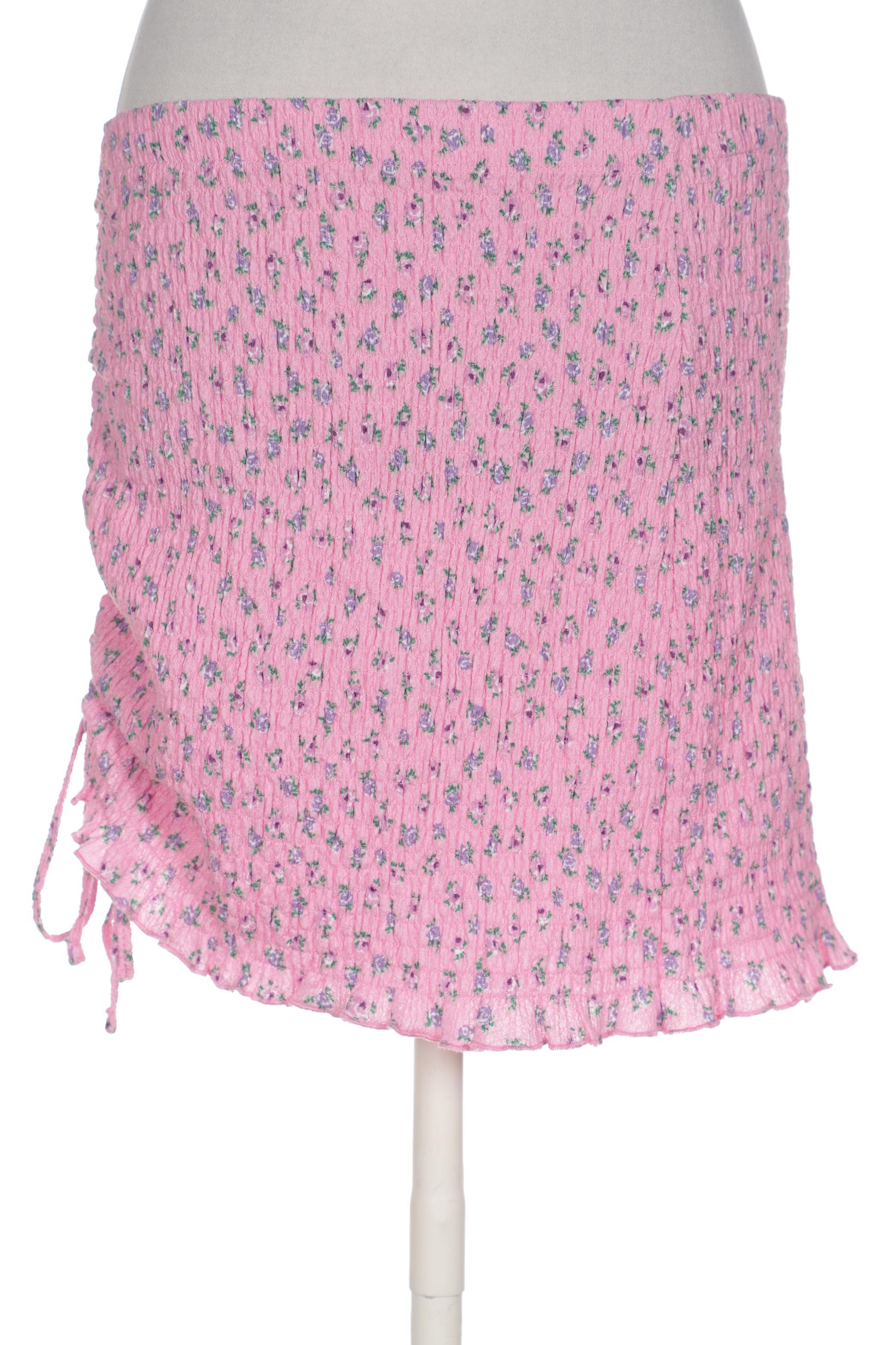 

bershka Damen Rock, pink, Gr. 42