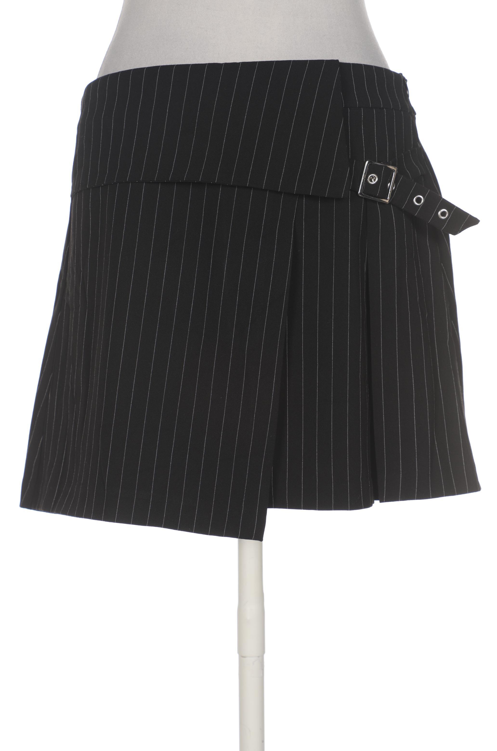 

bershka Damen Rock, schwarz, Gr. 38