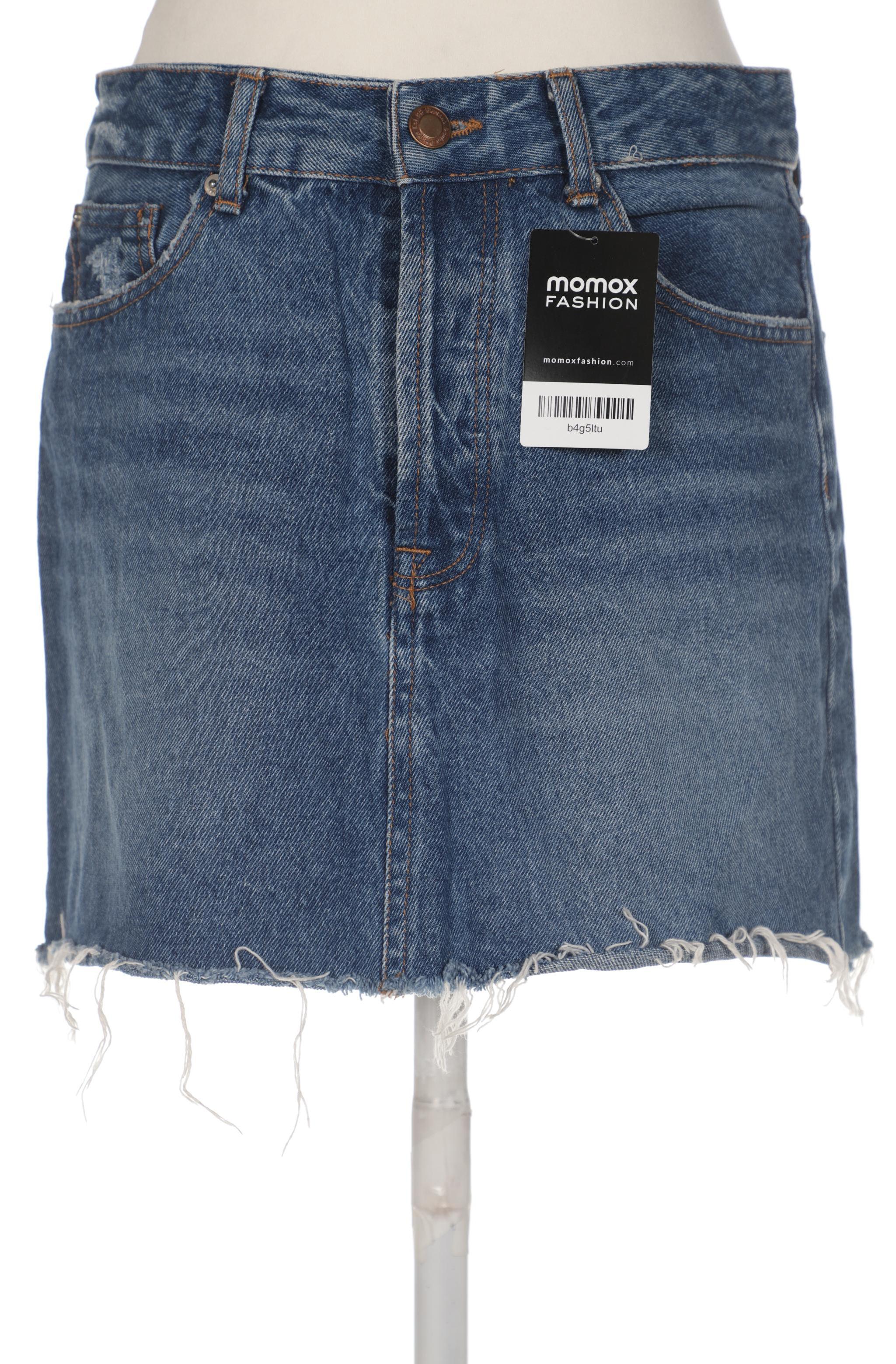 

bershka Damen Rock, blau