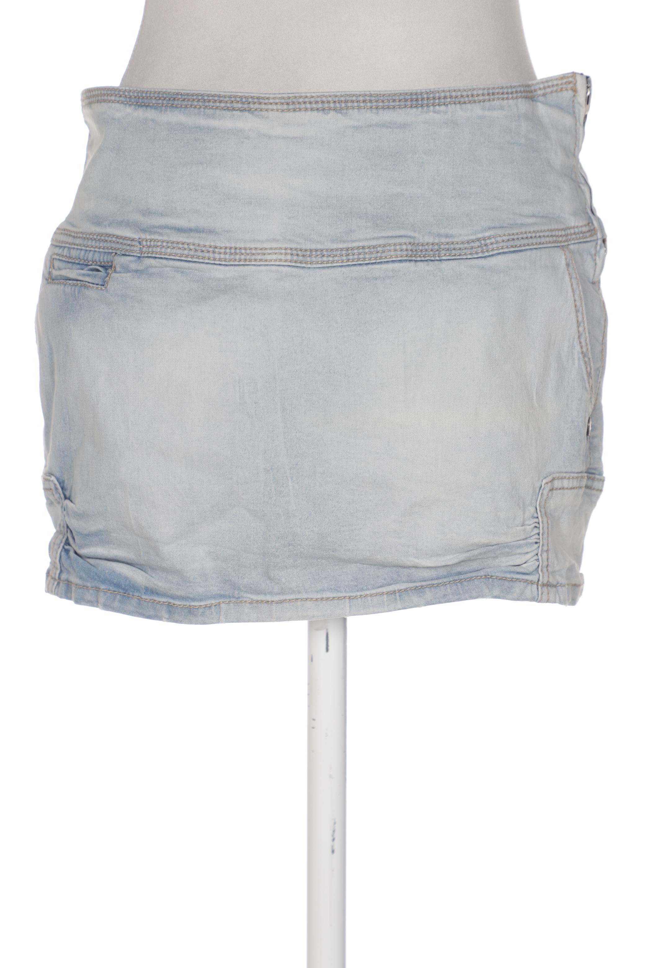 

bershka Damen Rock, blau, Gr. 38