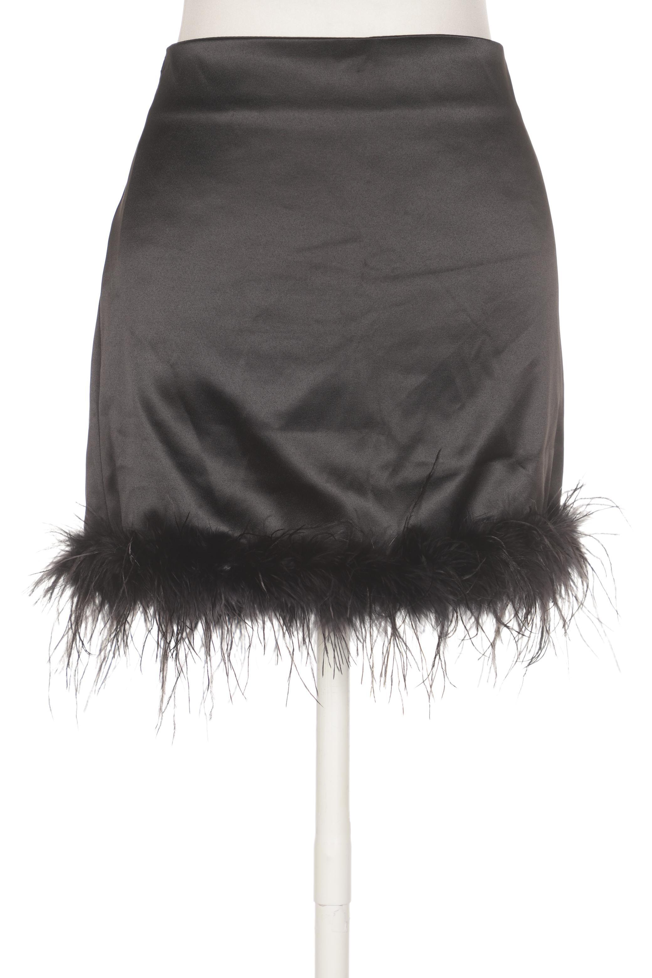 

bershka Damen Rock, schwarz, Gr. 36
