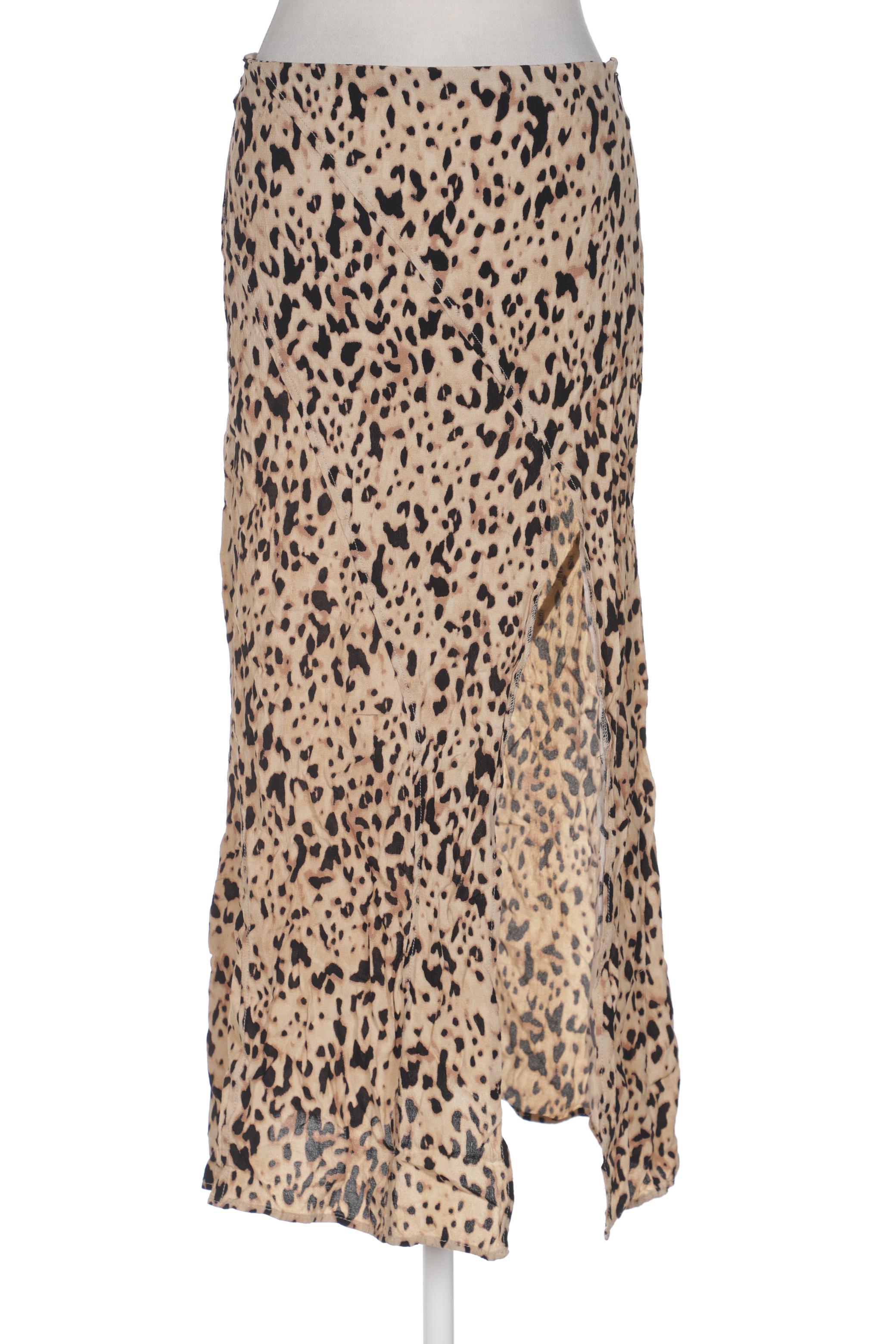 

bershka Damen Rock, beige, Gr. 36