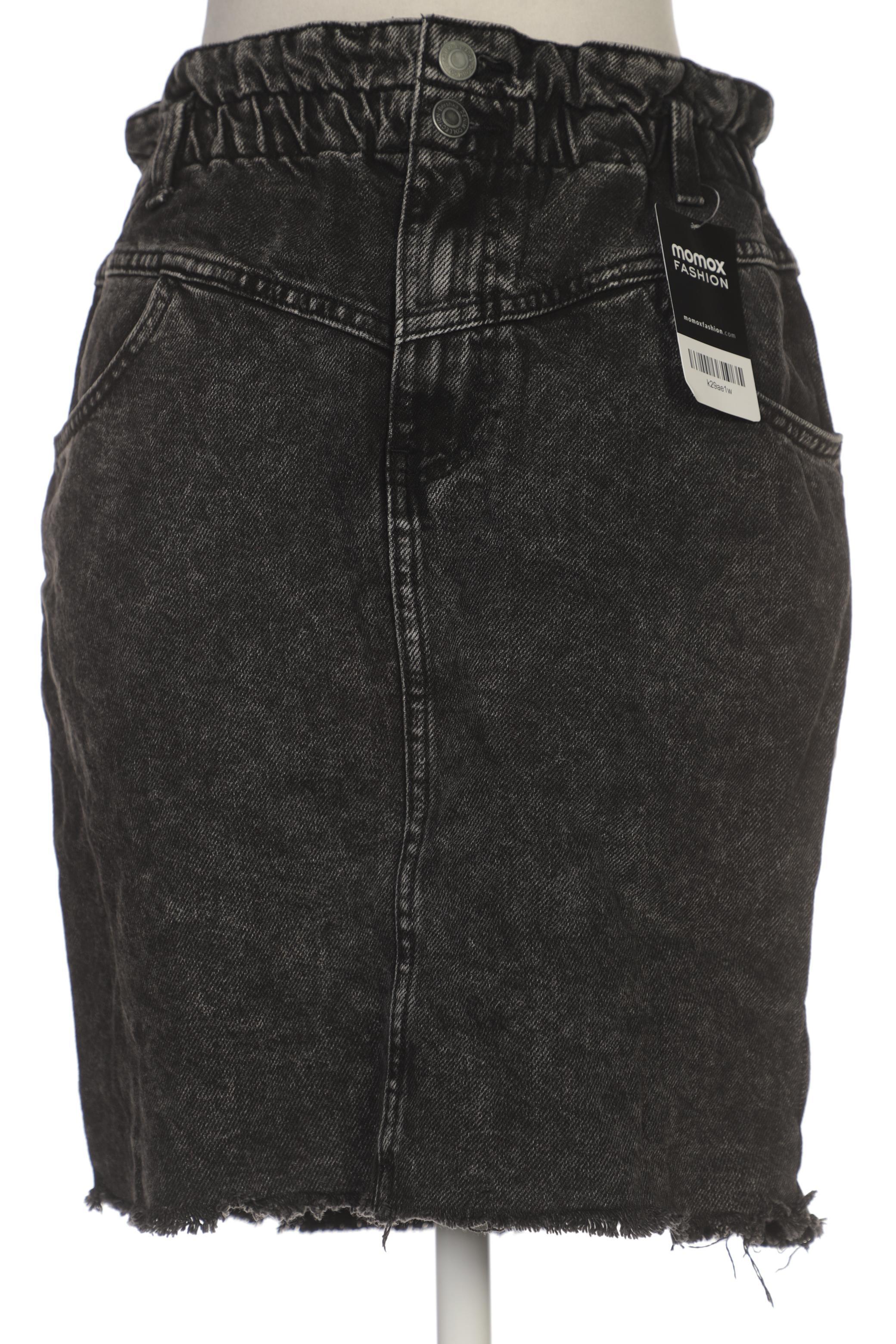 

bershka Damen Rock, grau, Gr. 38