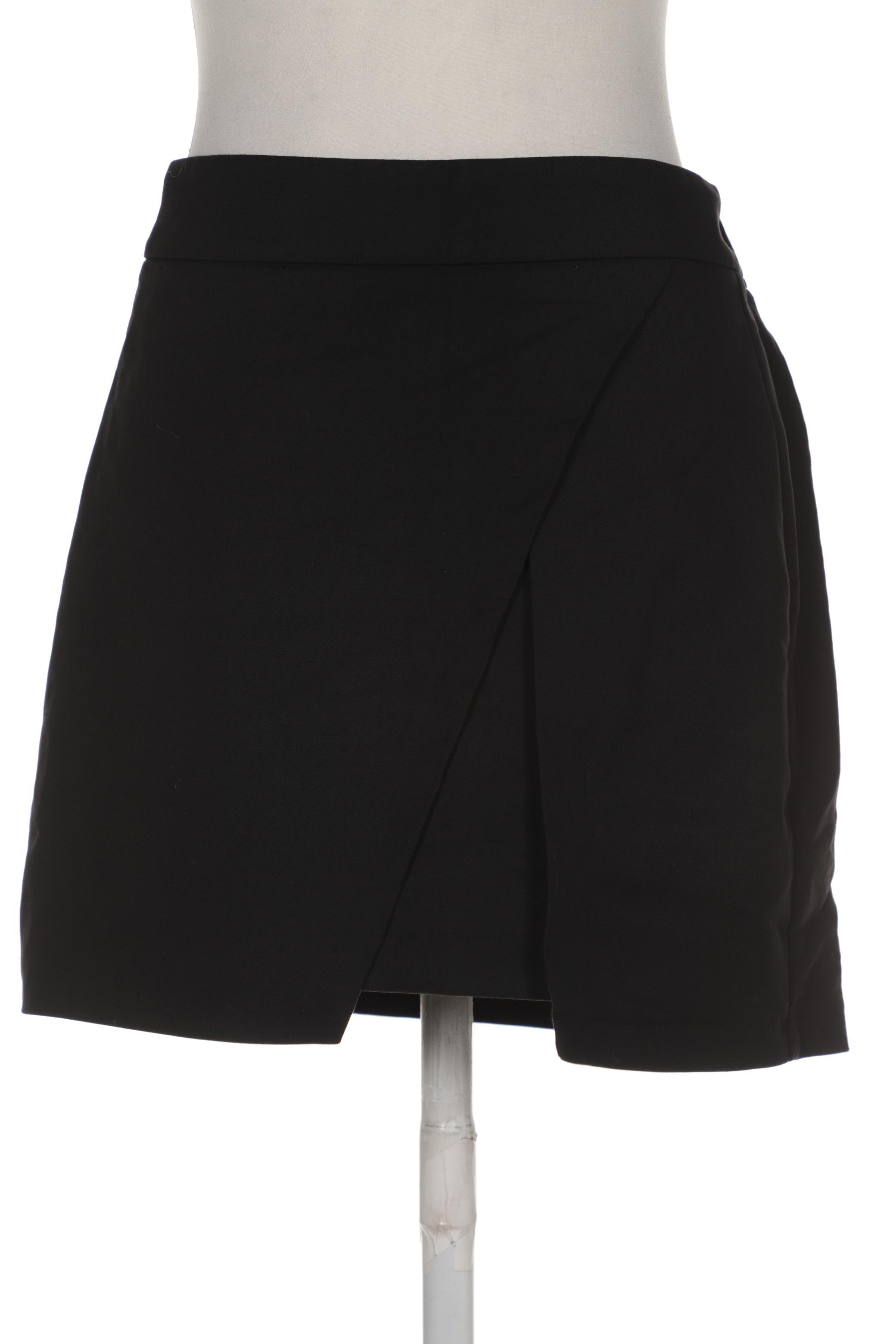 

bershka Damen Rock, schwarz