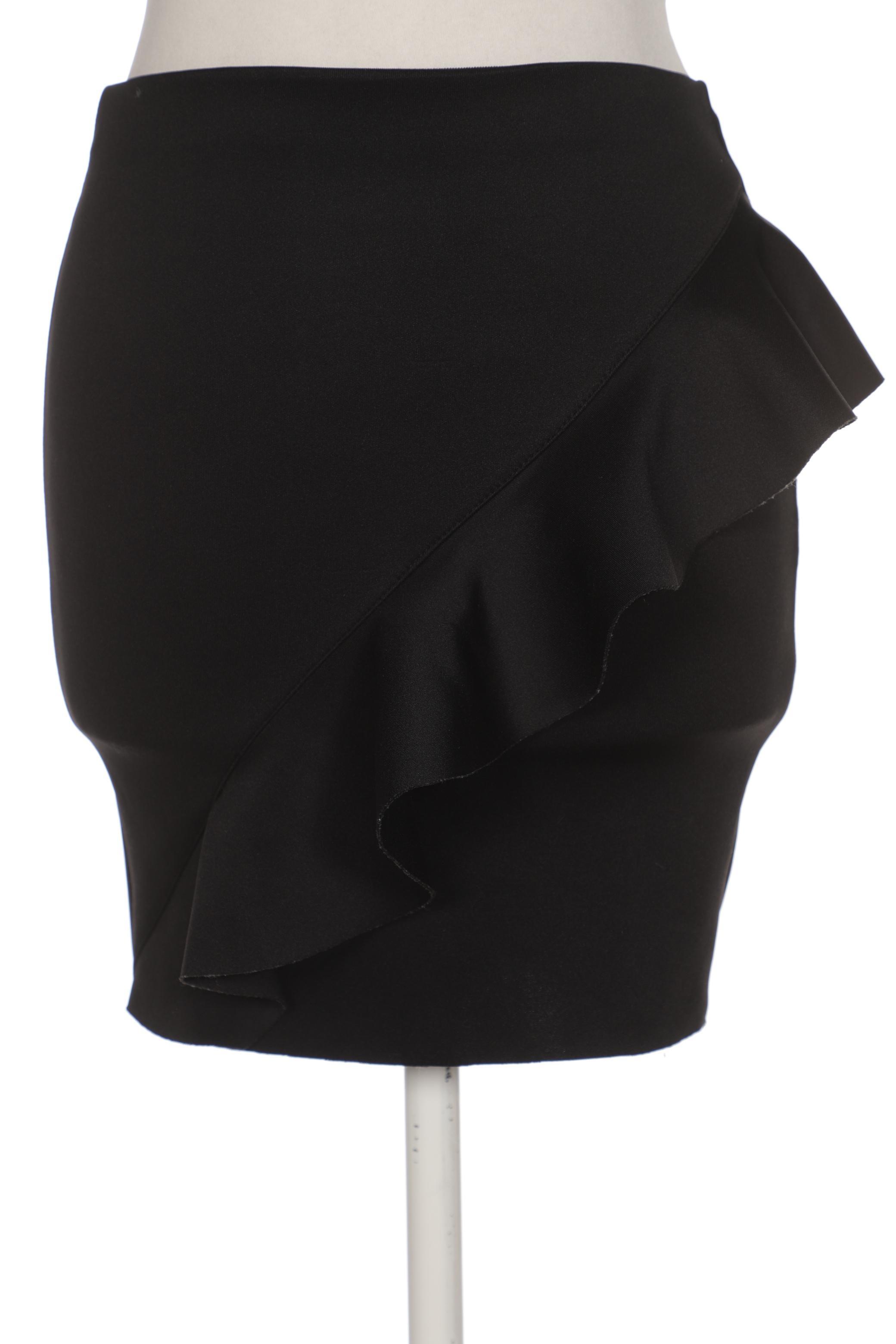 

bershka Damen Rock, schwarz, Gr. 34
