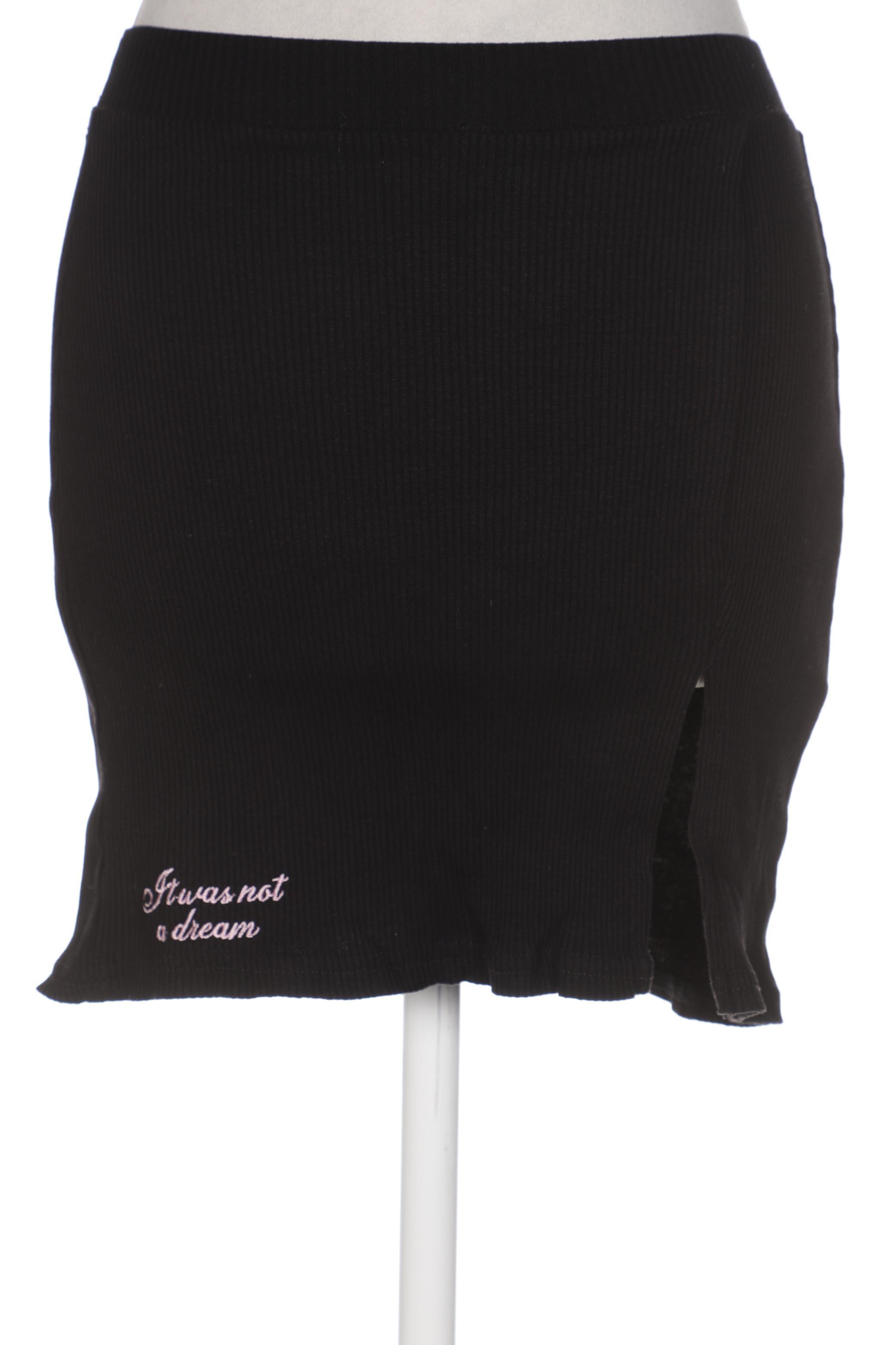 

bershka Damen Rock, schwarz, Gr. 36