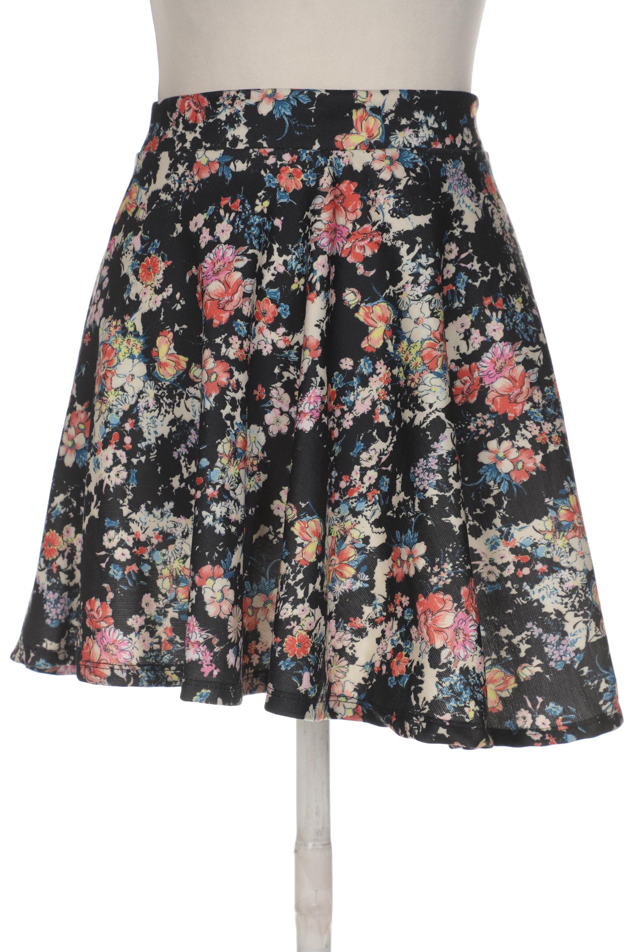 

bershka Damen Rock, schwarz
