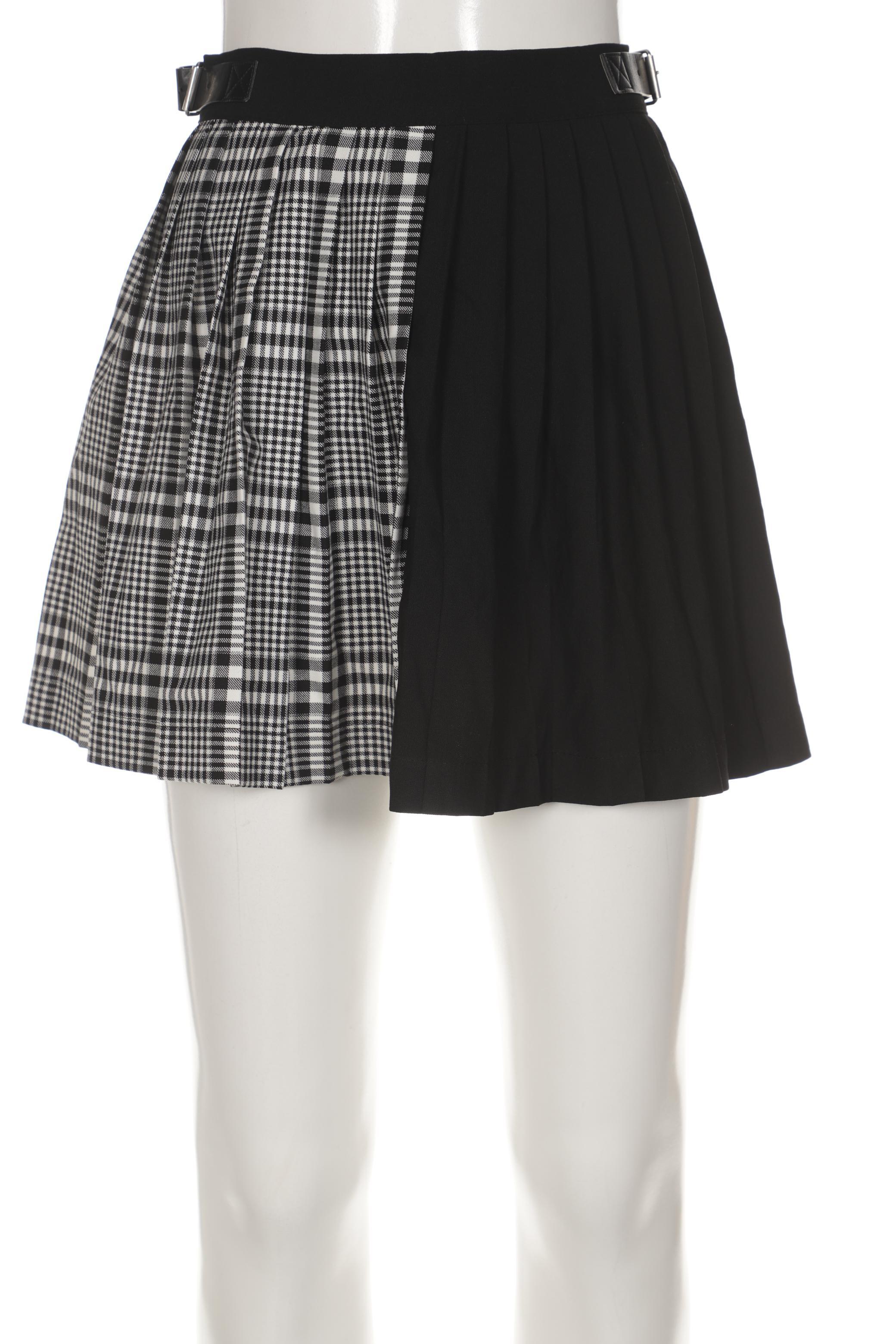 

bershka Damen Rock, schwarz, Gr. 38