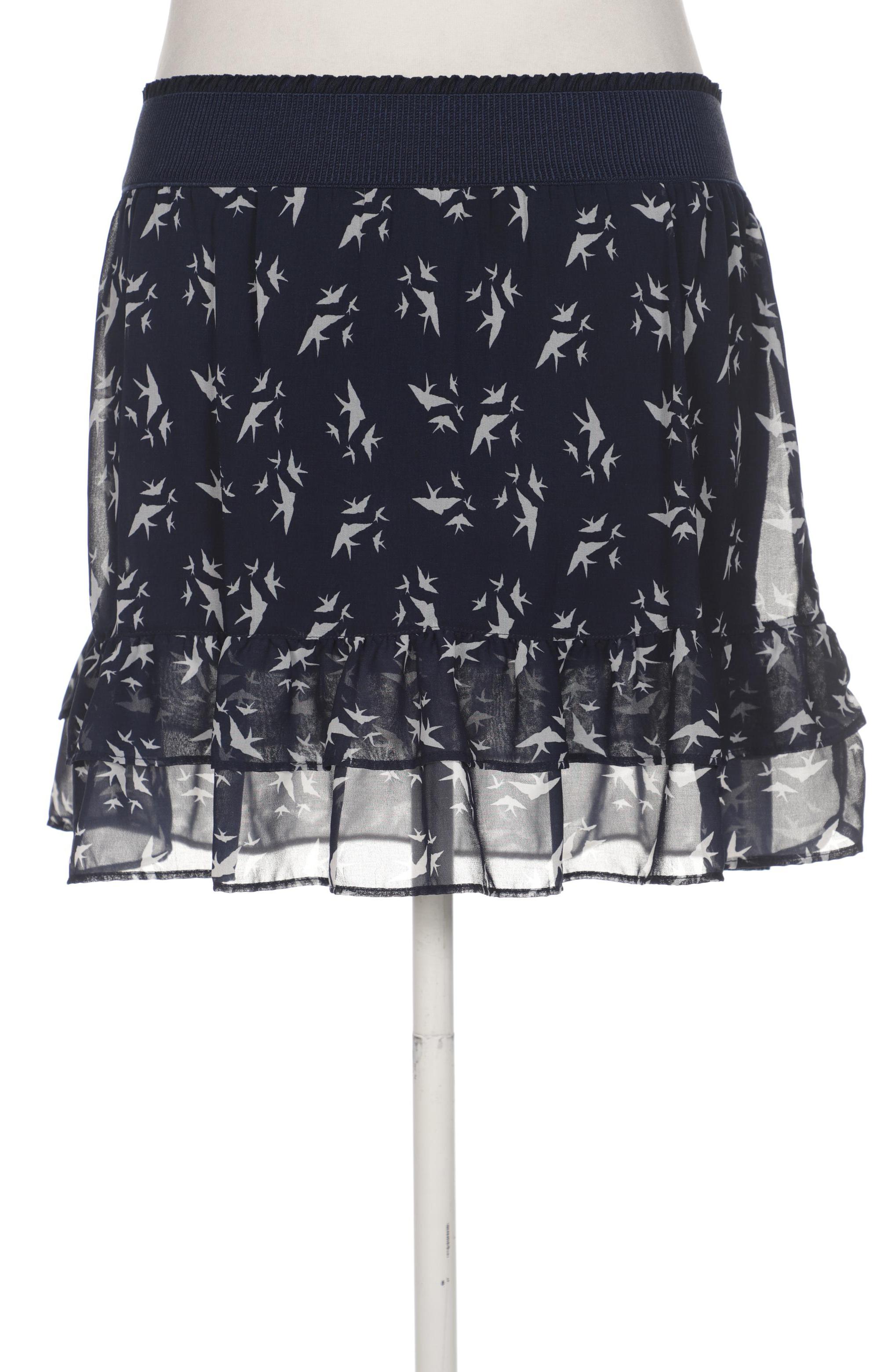 

bershka Damen Rock, marineblau, Gr. 42