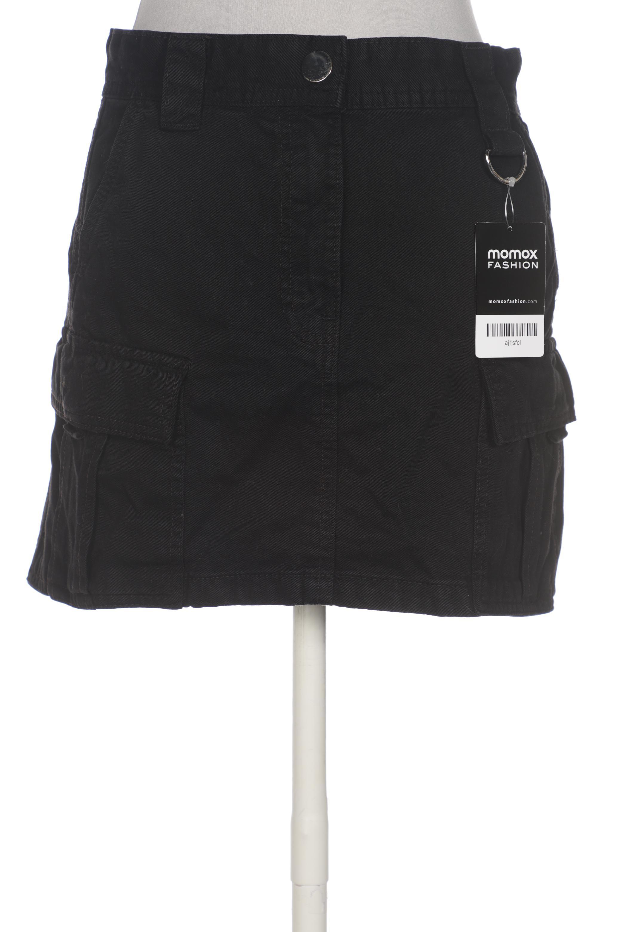 

bershka Damen Rock, schwarz, Gr. 36