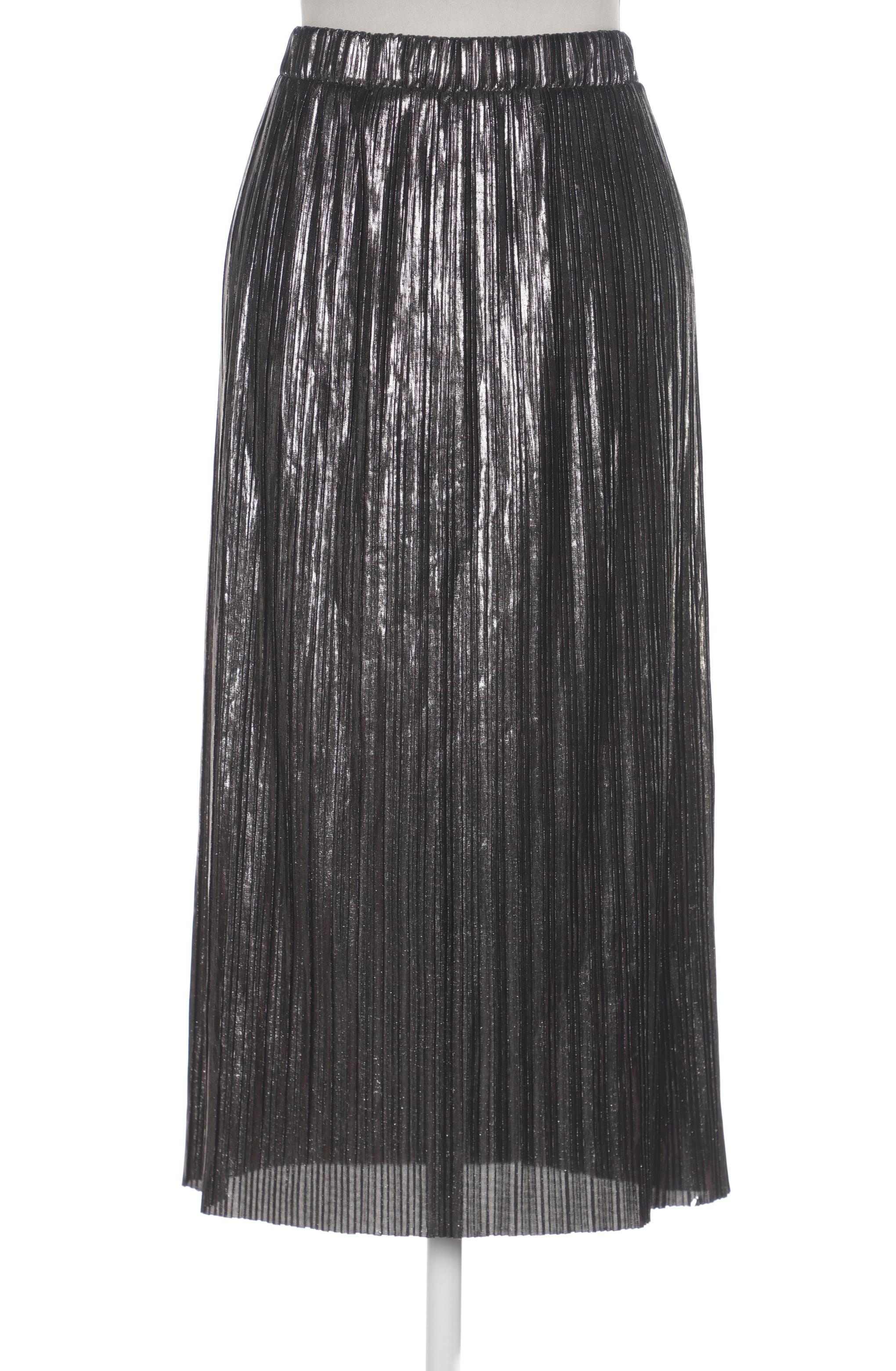 

bershka Damen Rock, silber, Gr. 36