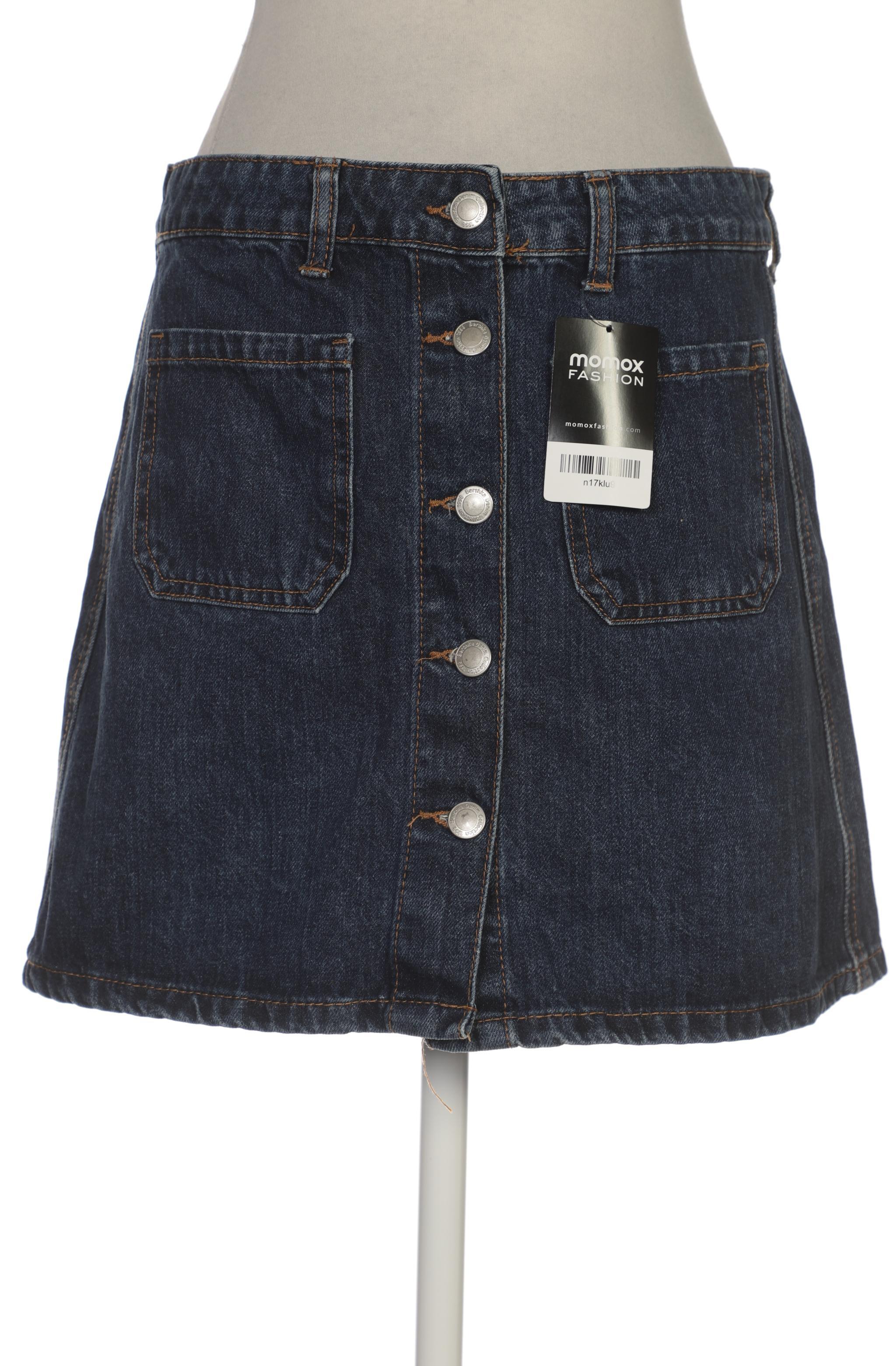 

bershka Damen Rock, blau, Gr. 38