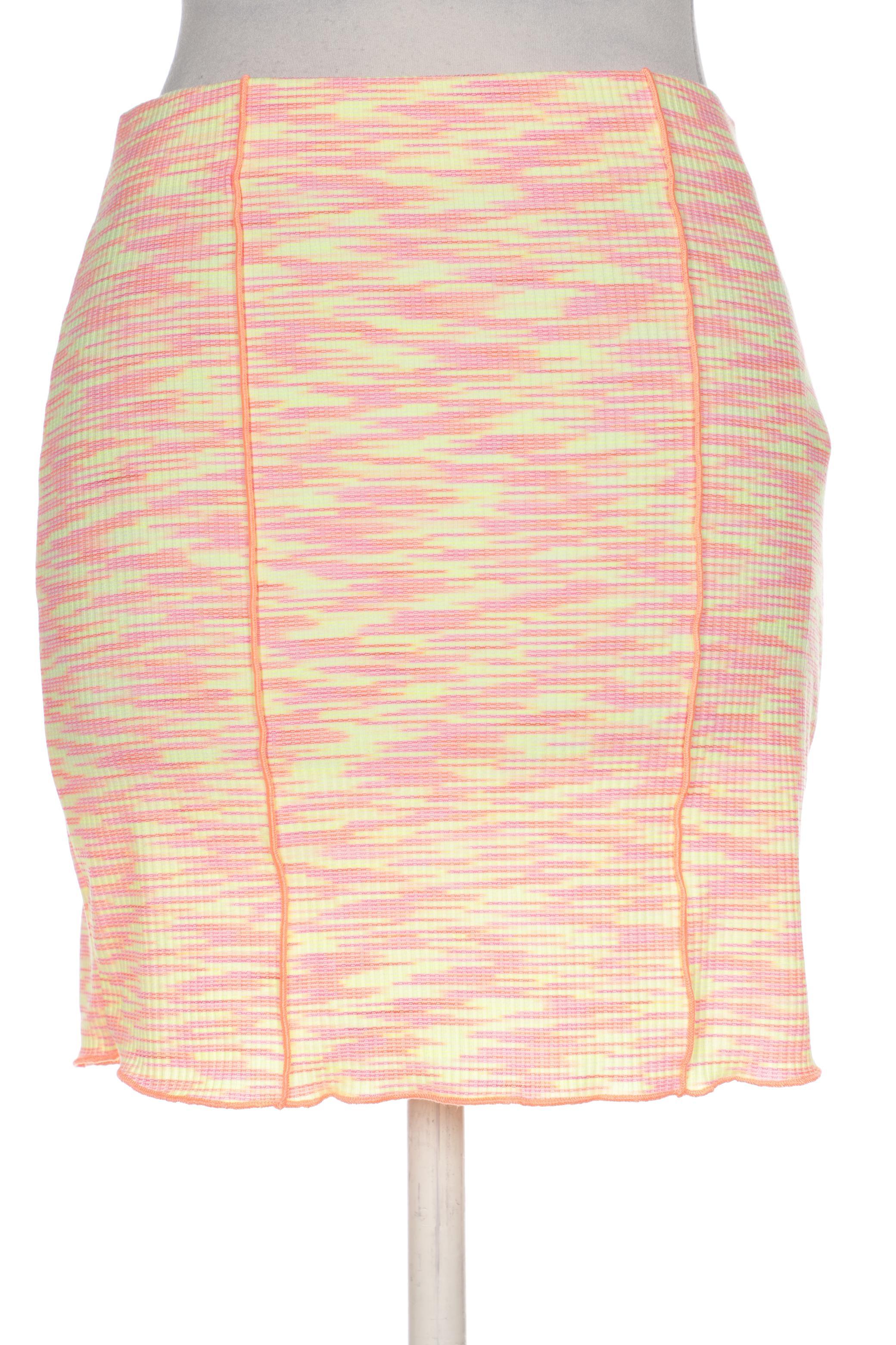

bershka Damen Rock, gelb, Gr. 36