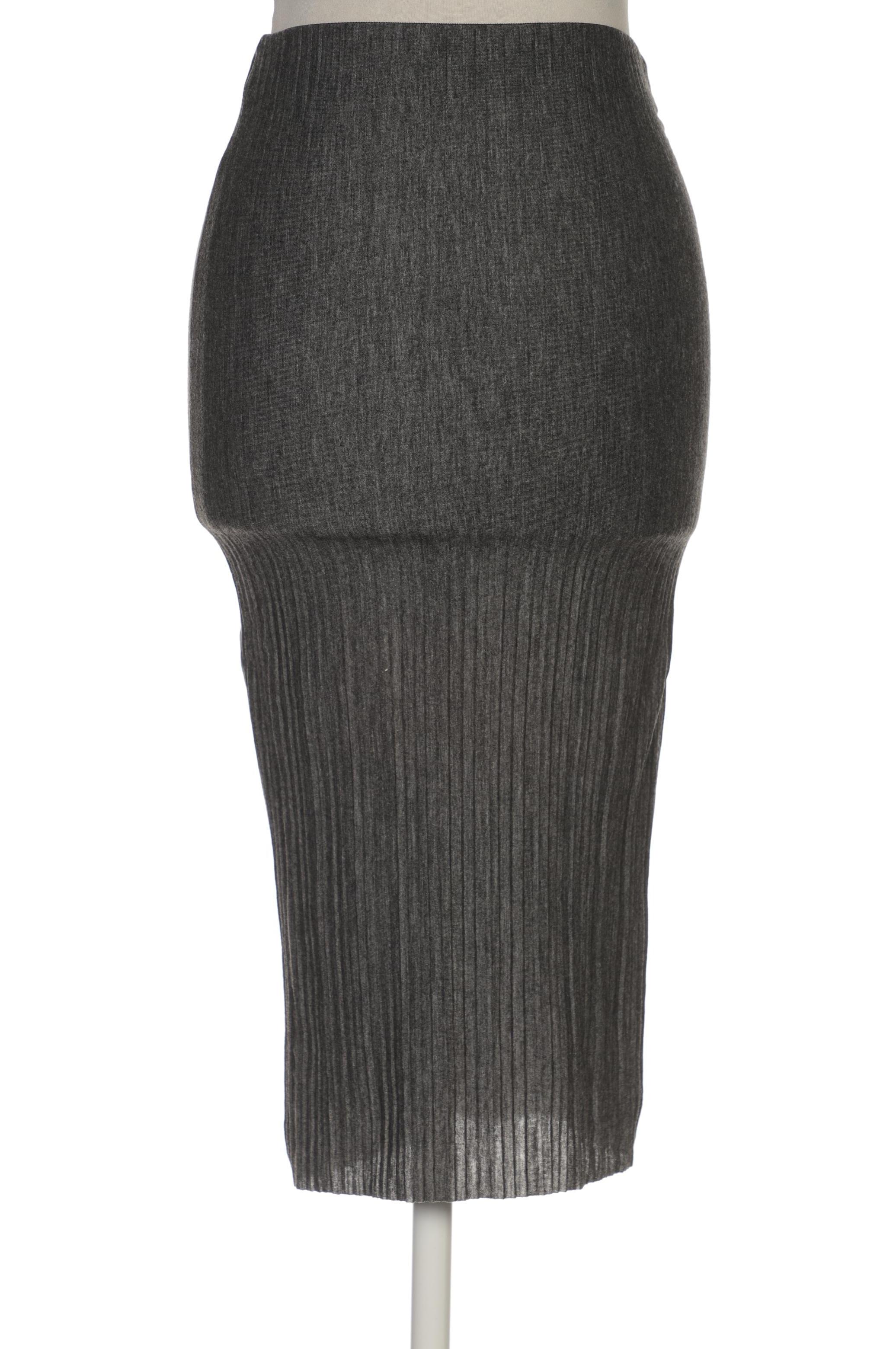 

bershka Damen Rock, grau, Gr. 34