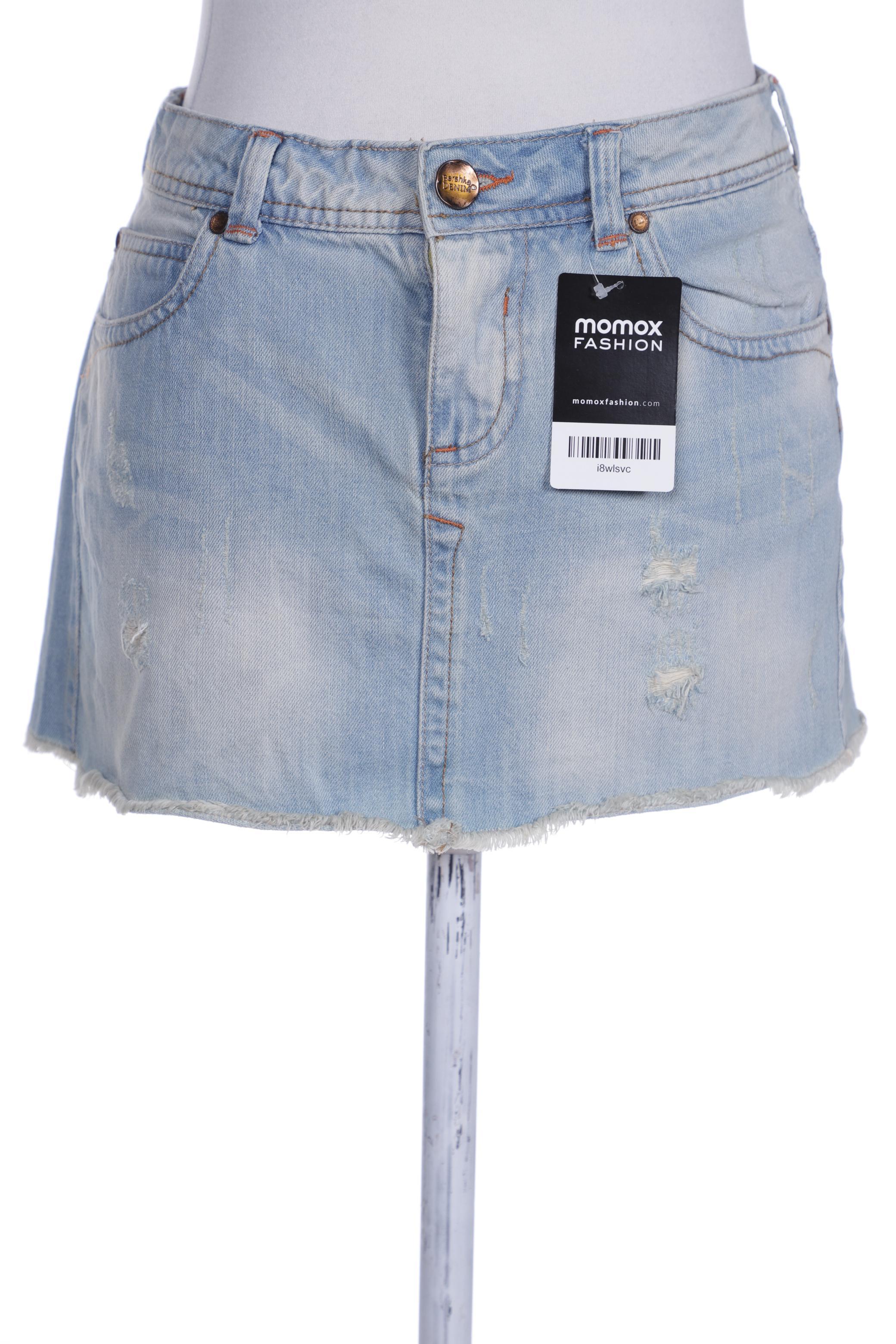 

bershka Damen Rock, hellblau, Gr. 40