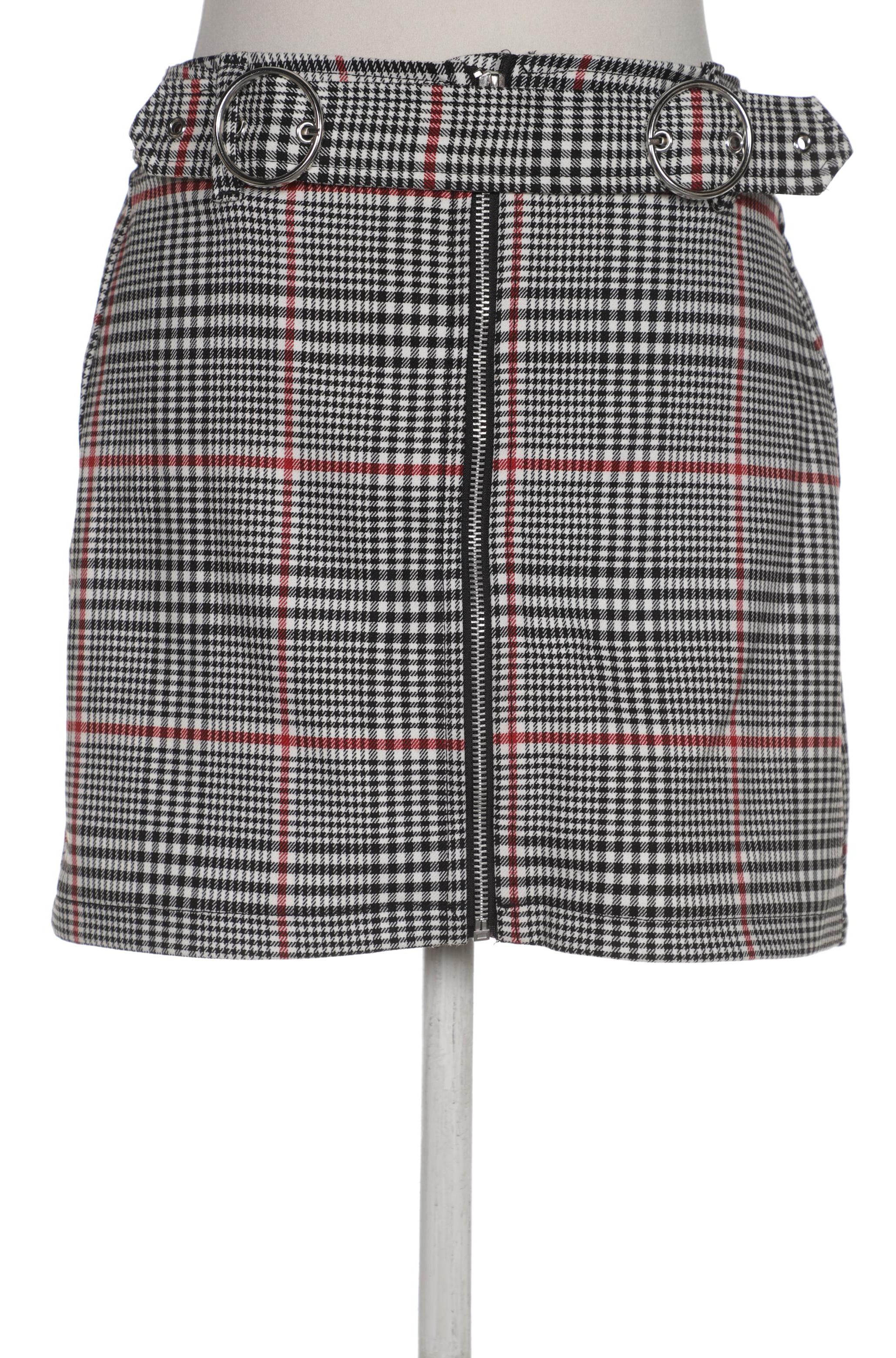 

bershka Damen Rock, schwarz, Gr. 38