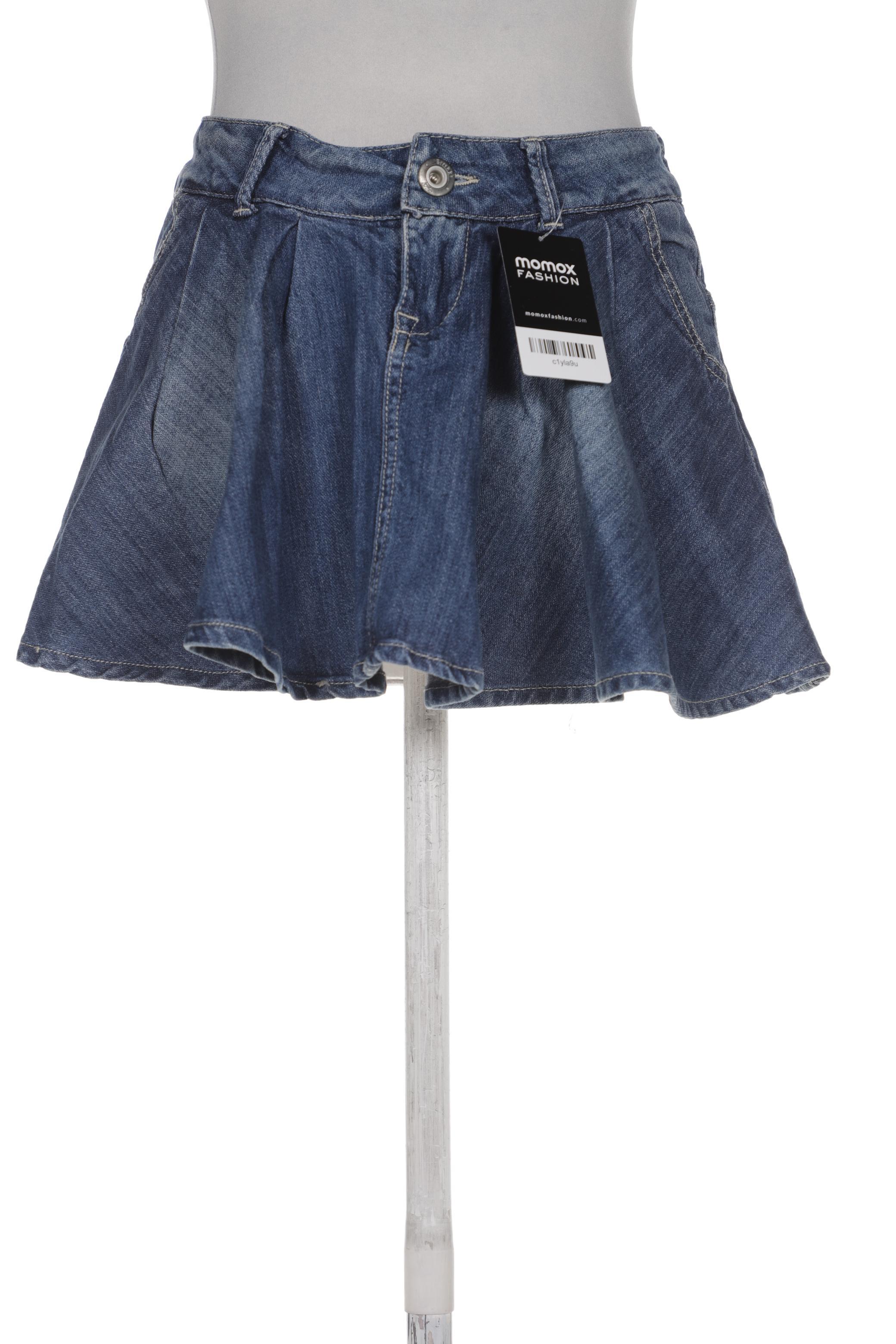 

bershka Damen Rock, blau, Gr. 34