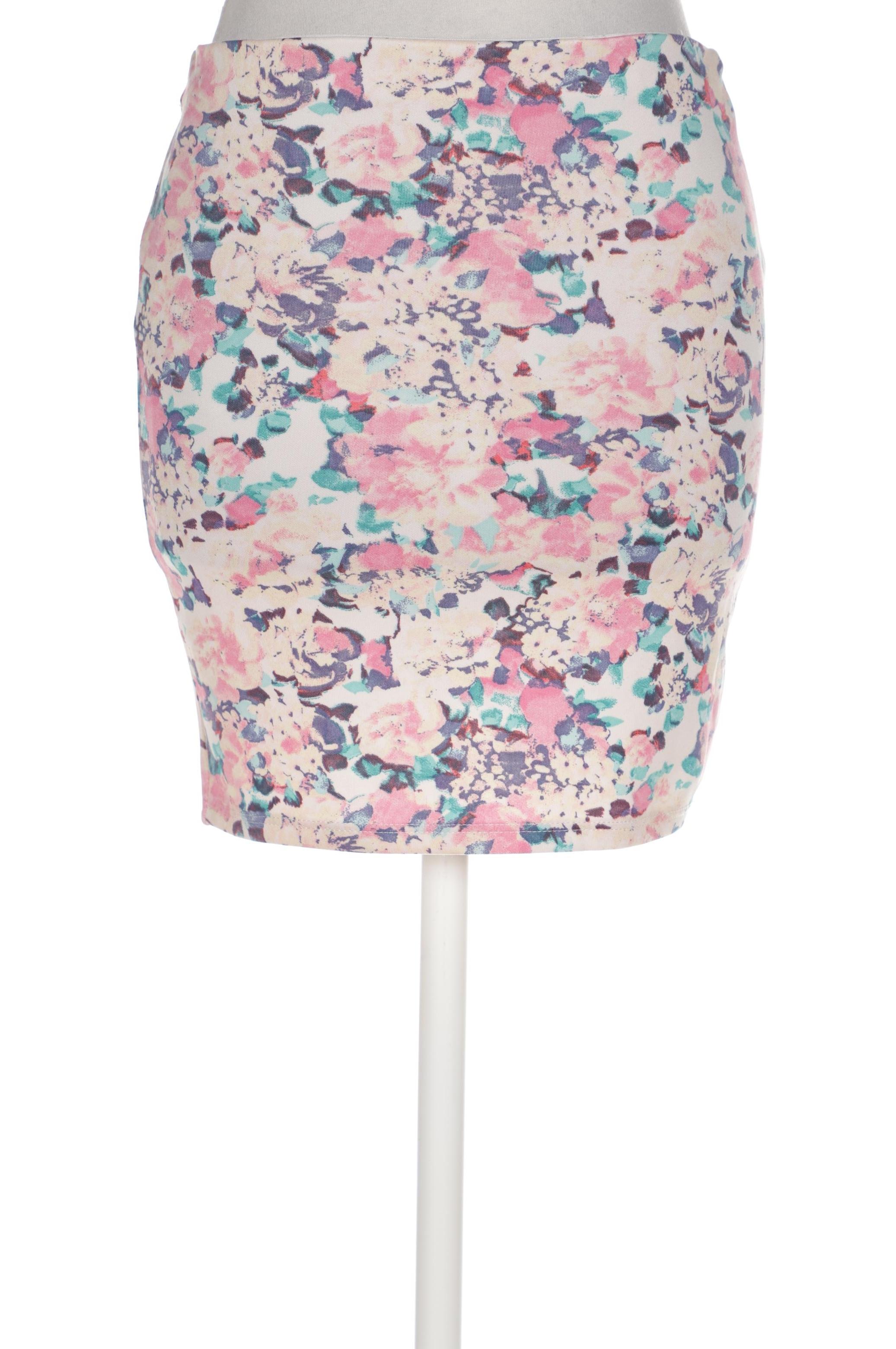 

bershka Damen Rock, mehrfarbig, Gr. 36