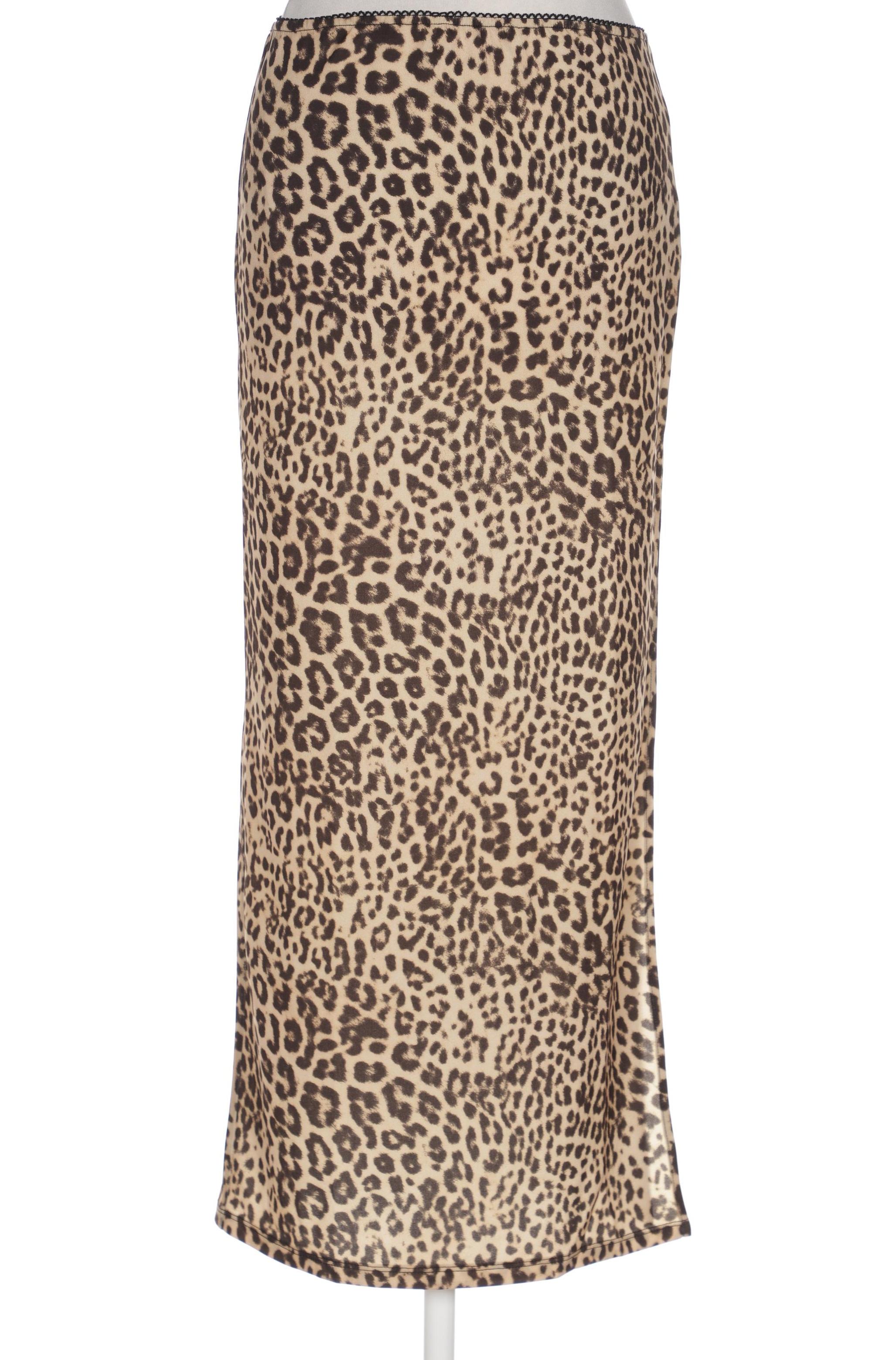 

bershka Damen Rock, beige, Gr. 38