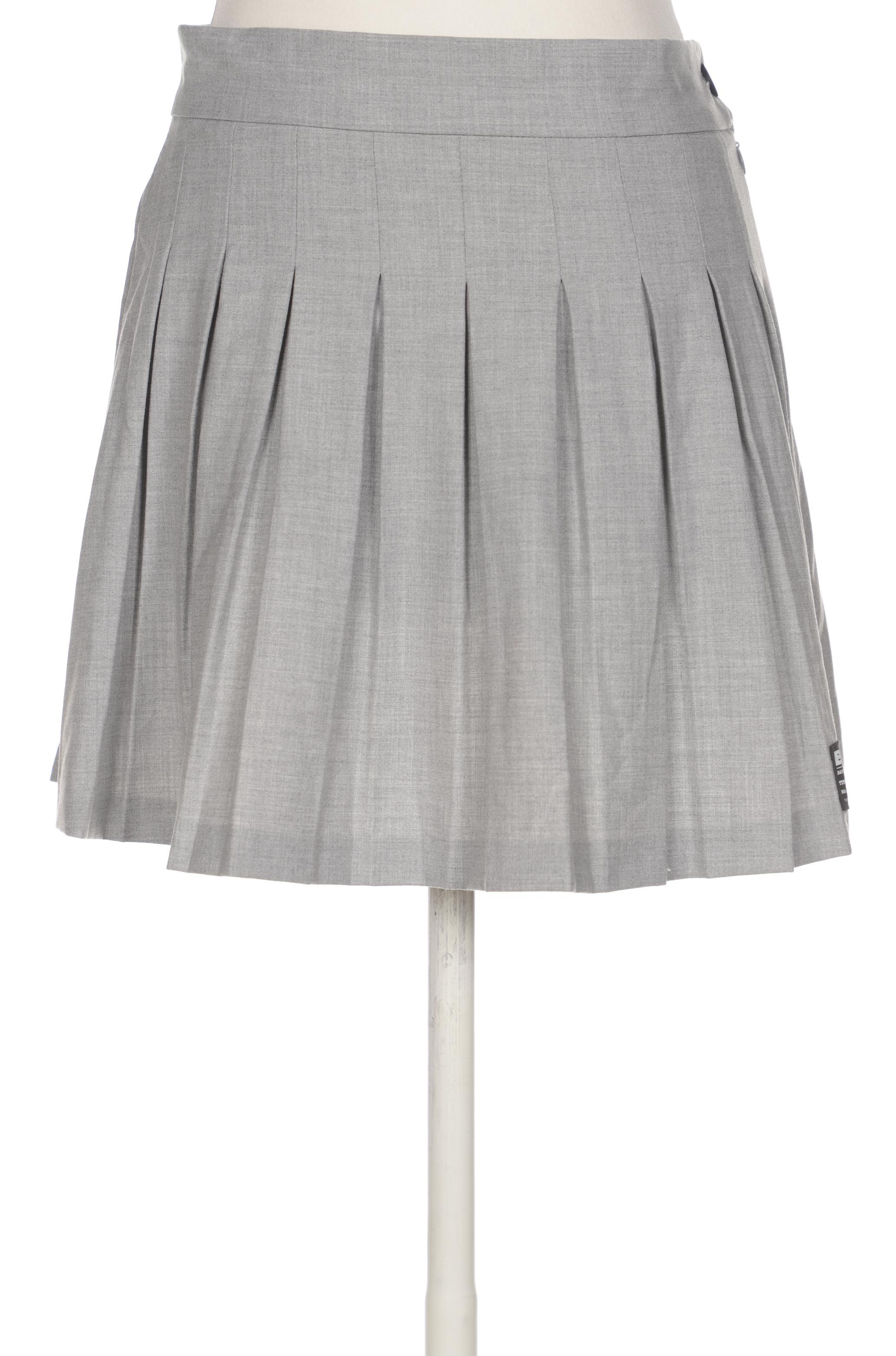 

bershka Damen Rock, grau, Gr. 36