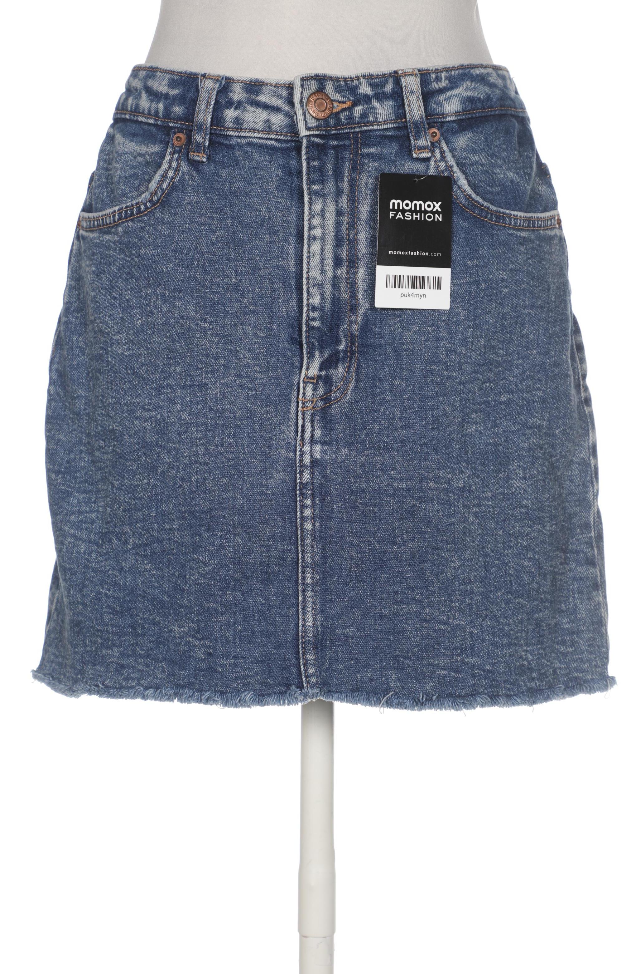 

bershka Damen Rock, blau, Gr. 40