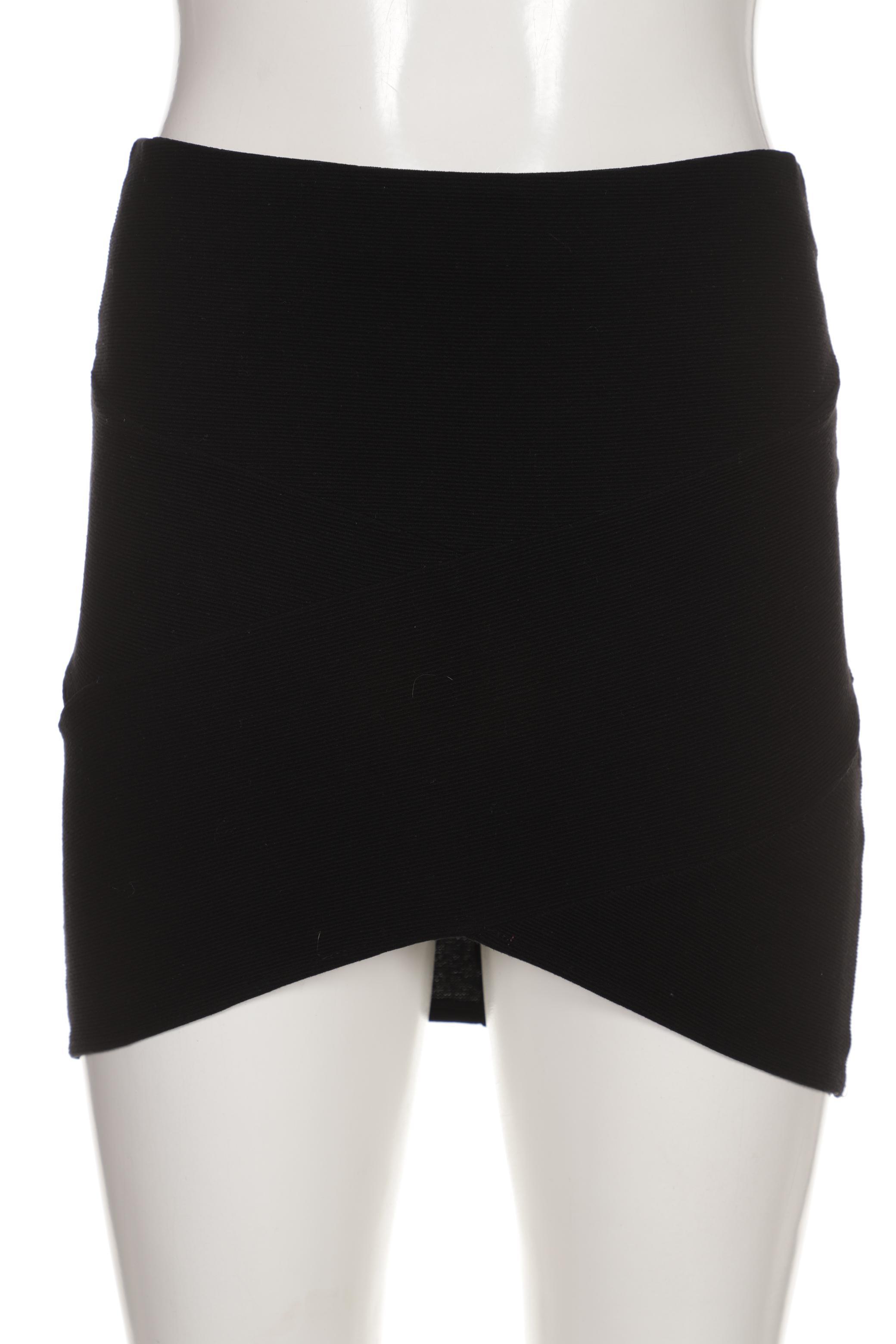 

bershka Damen Rock, schwarz, Gr. 42