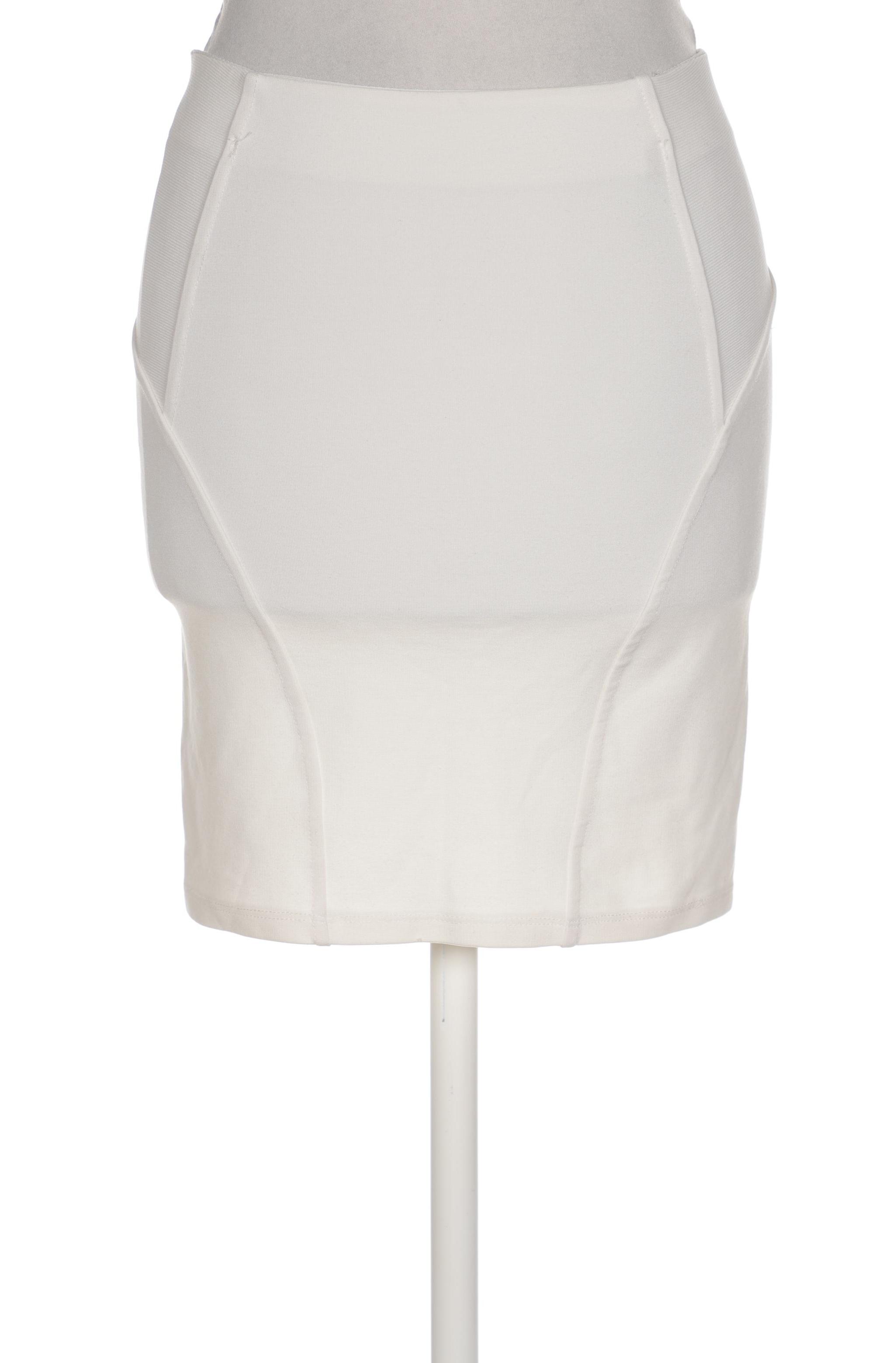 

bershka Damen Rock, cremeweiß, Gr. 38