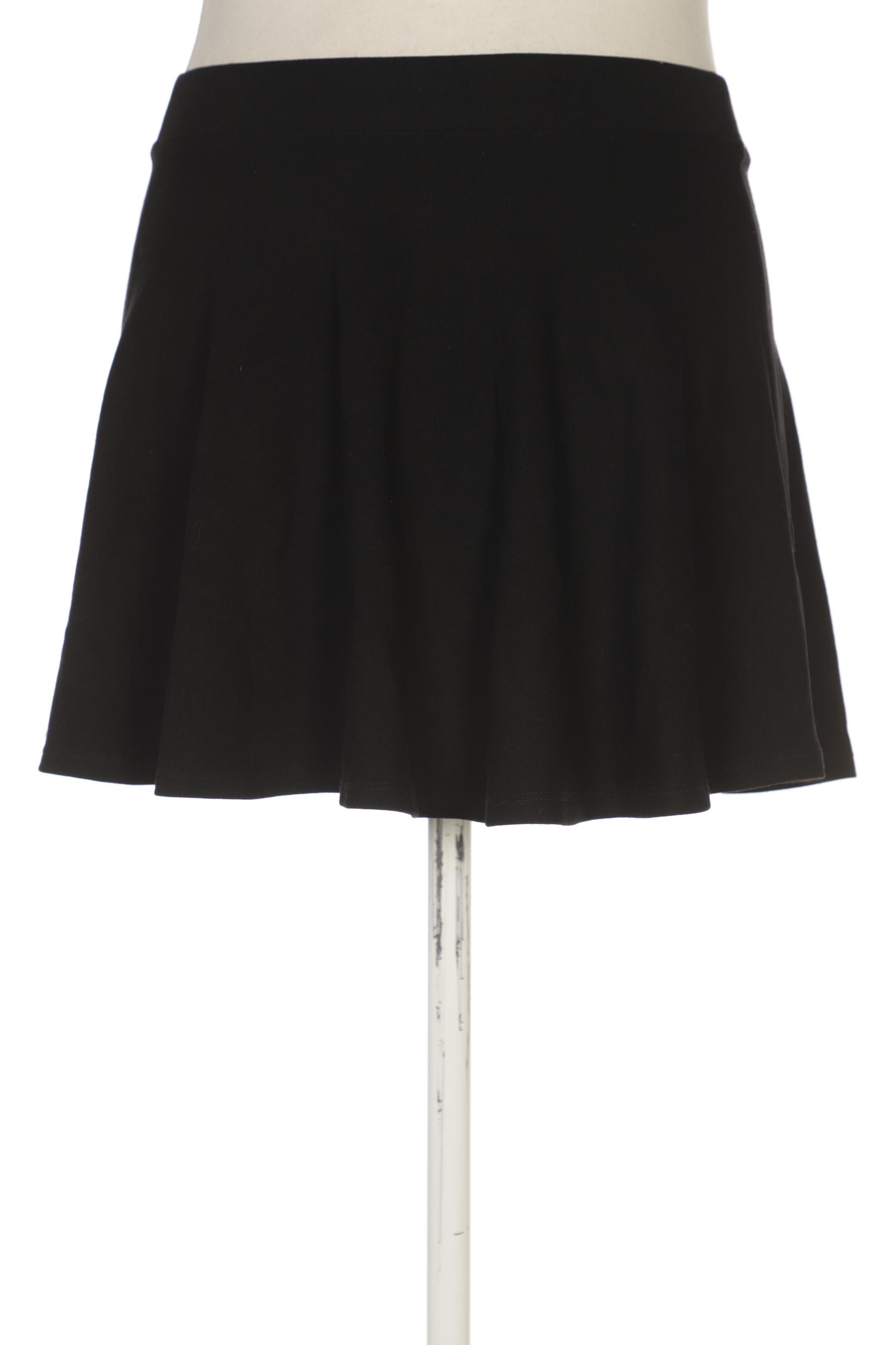 

bershka Damen Rock, schwarz, Gr. 42
