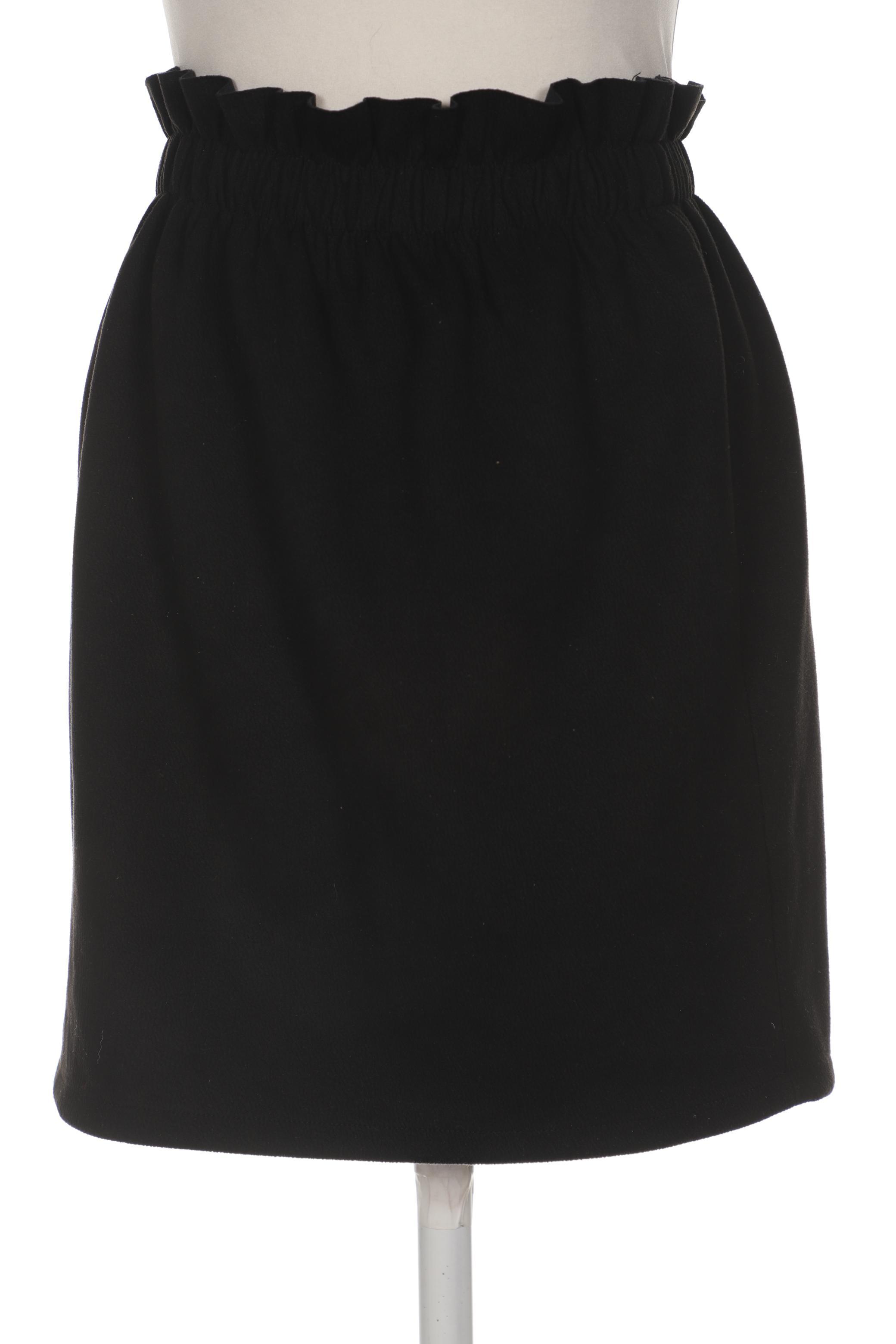 

bershka Damen Rock, schwarz, Gr. 36