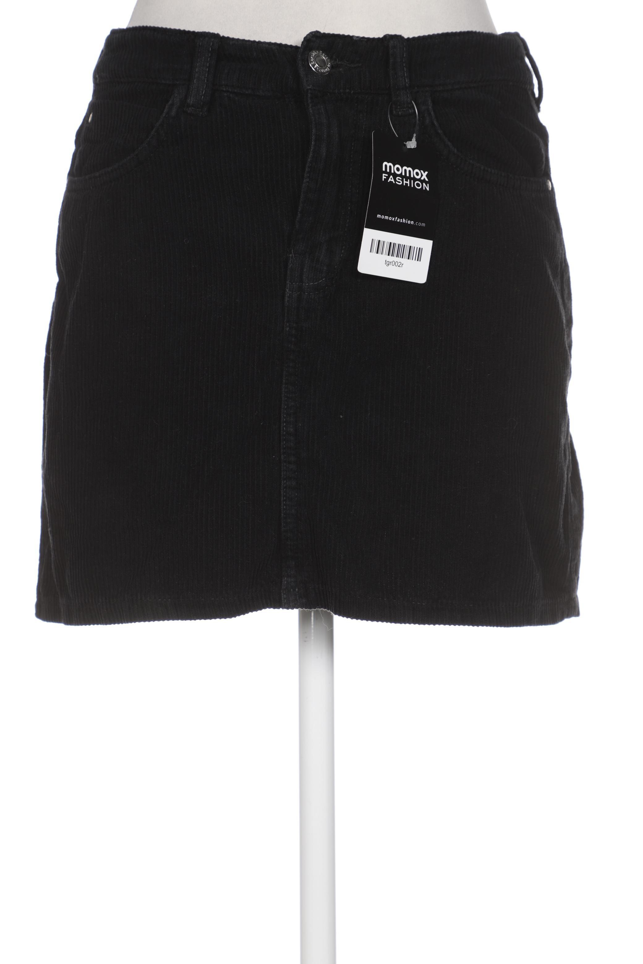 

bershka Damen Rock, schwarz, Gr. 36