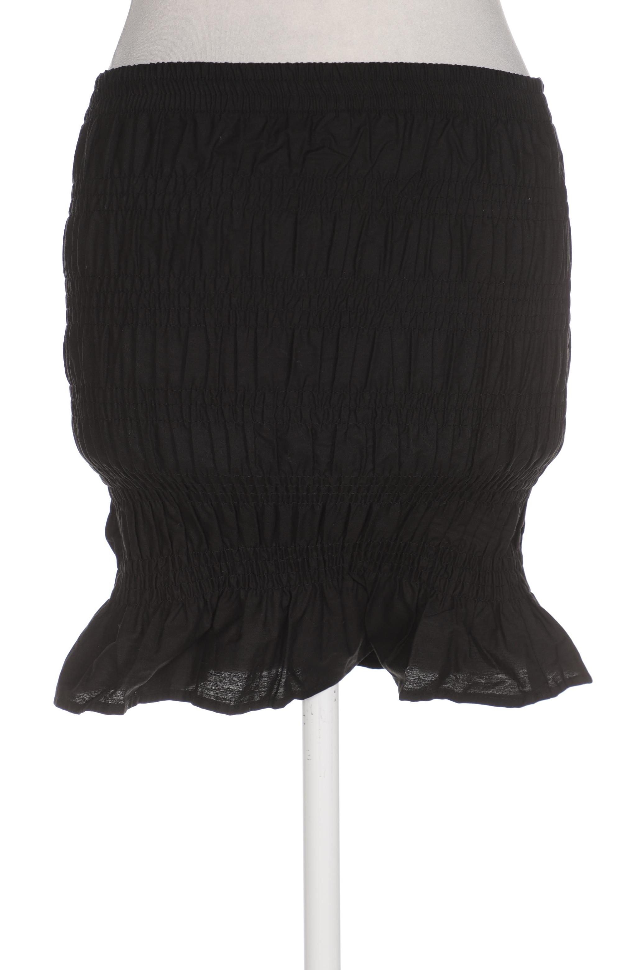 

bershka Damen Rock, schwarz, Gr. 34
