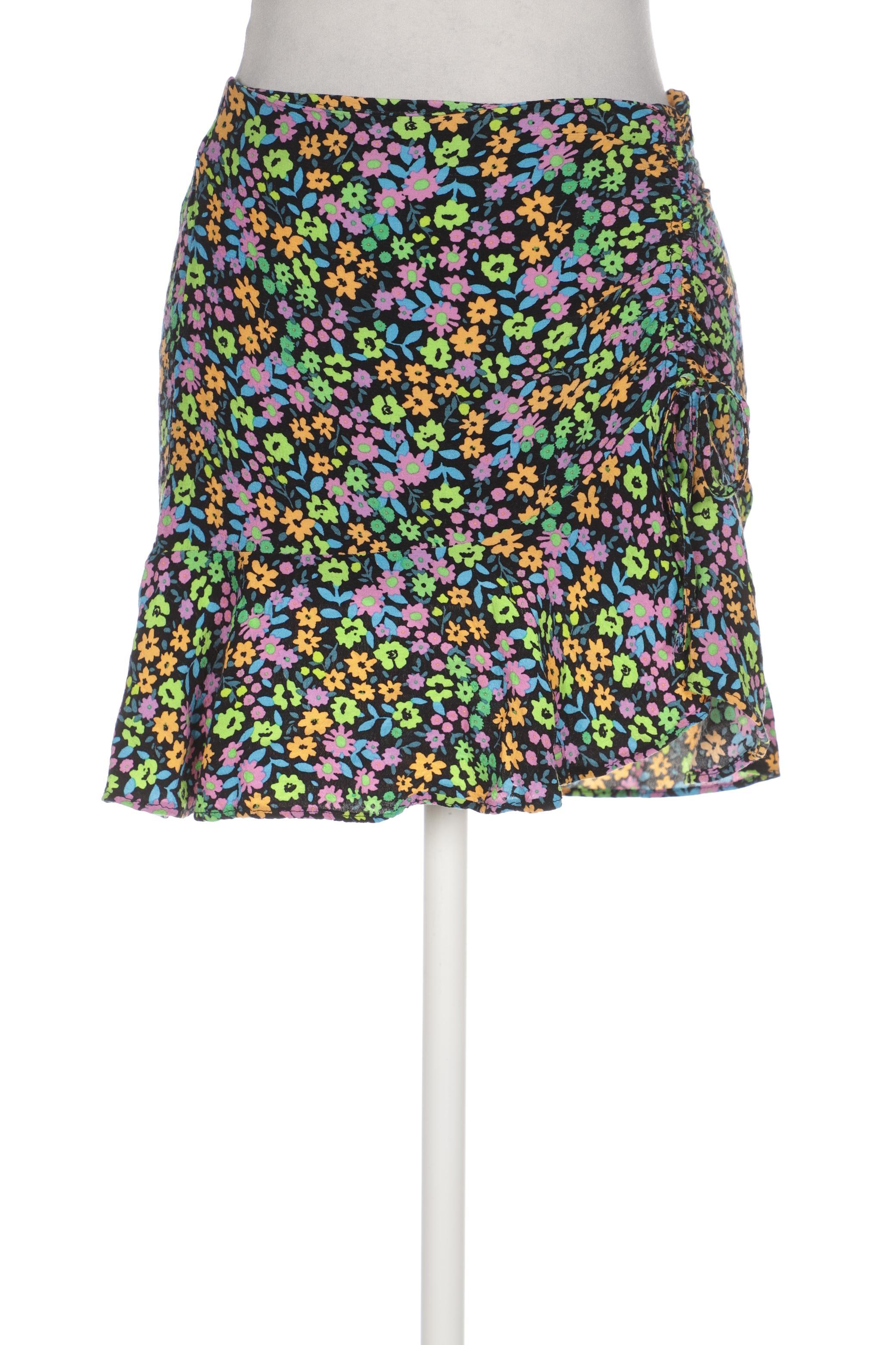 

bershka Damen Rock, mehrfarbig, Gr. 36