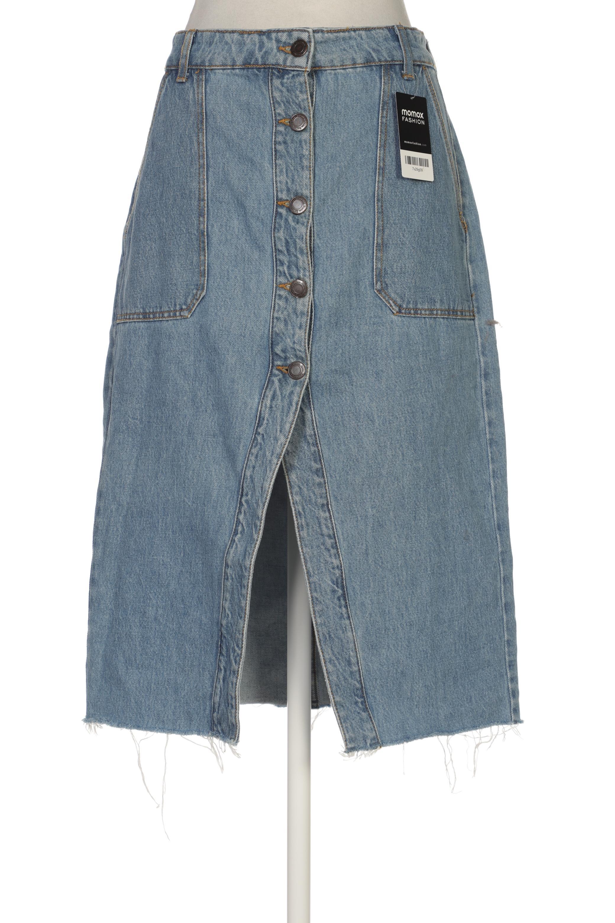 

bershka Damen Rock, blau, Gr. 40