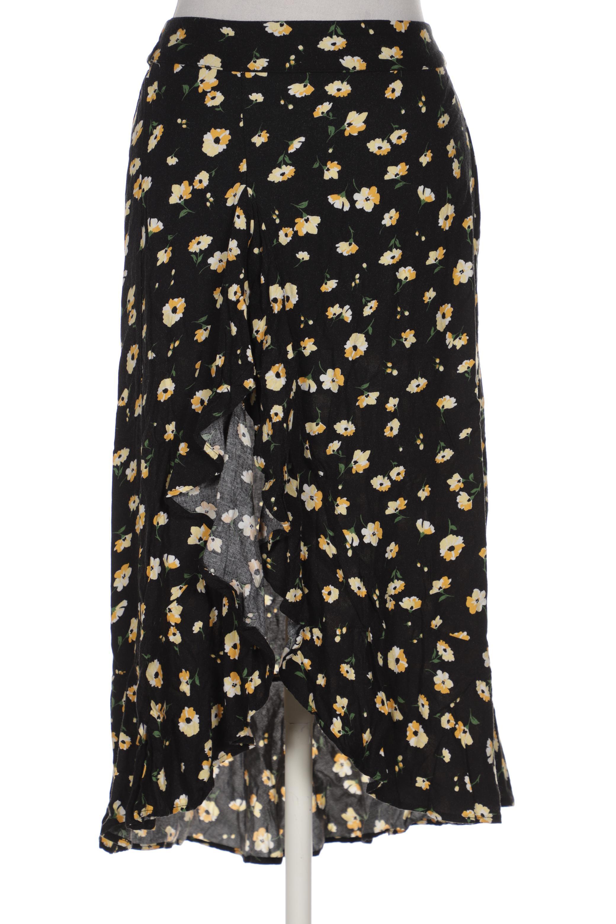 

bershka Damen Rock, schwarz, Gr. 36